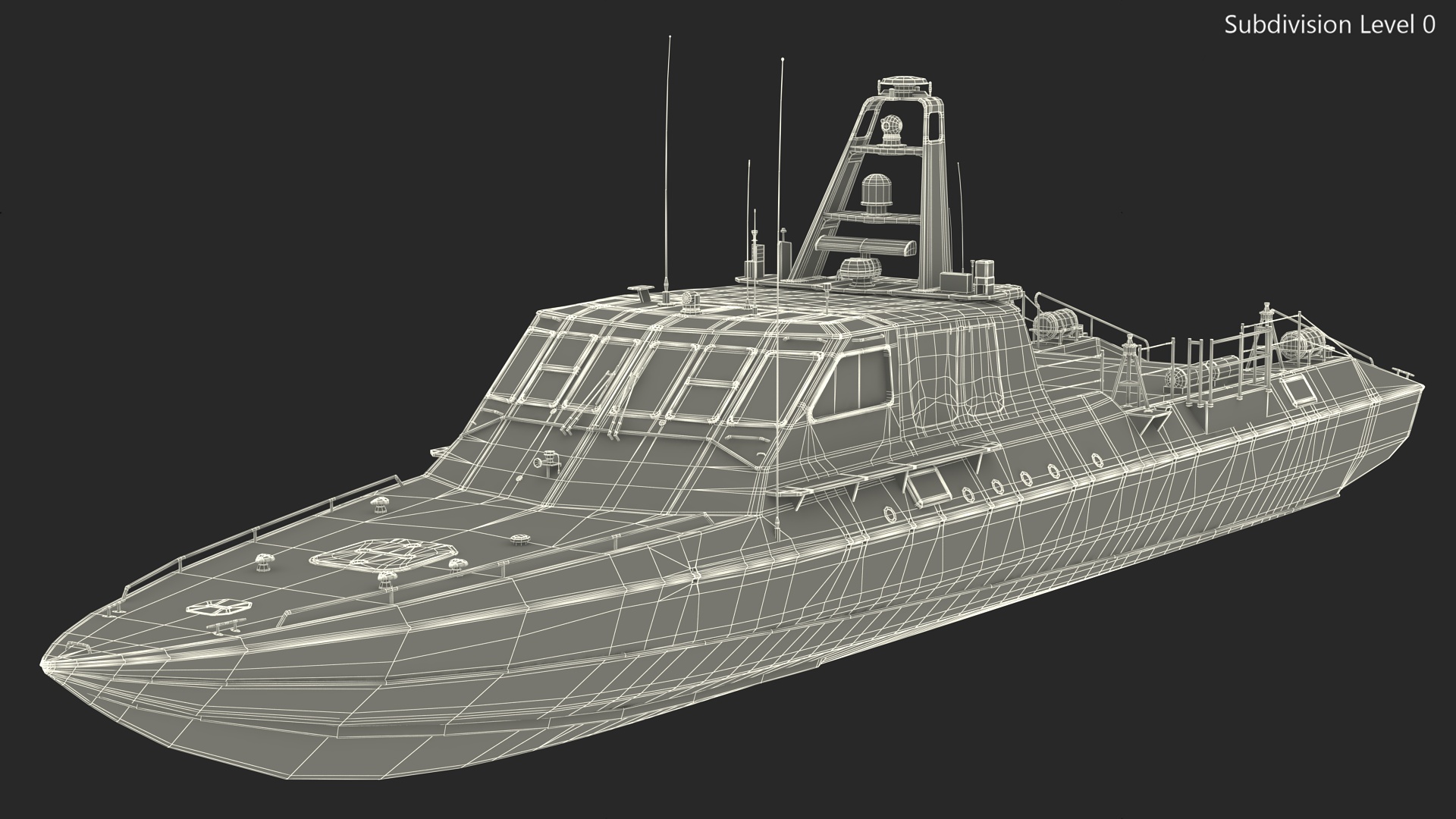 Special Operations Craft Mark V Camo Light 3D