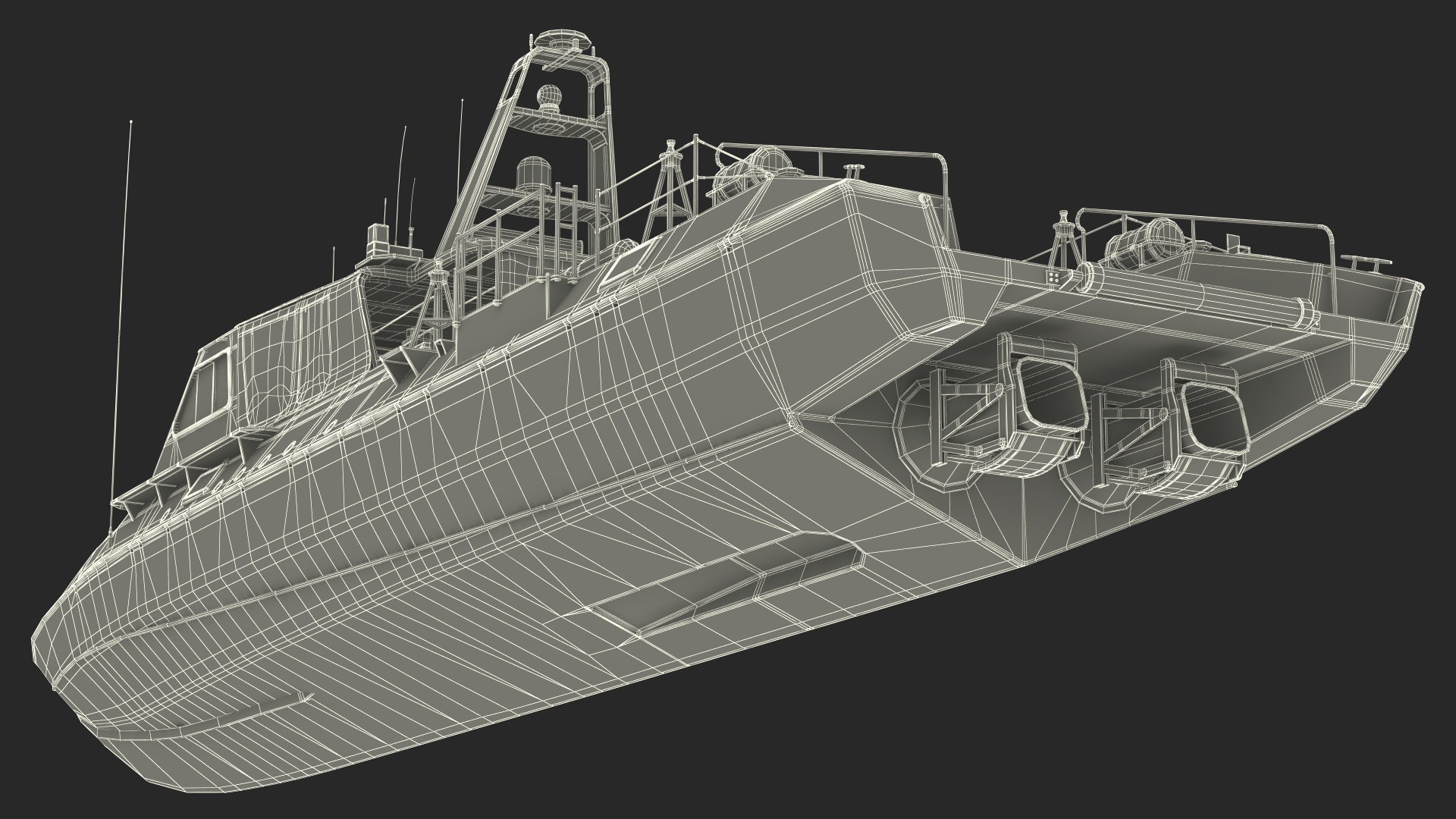 Special Operations Craft Mark V Camo Light 3D