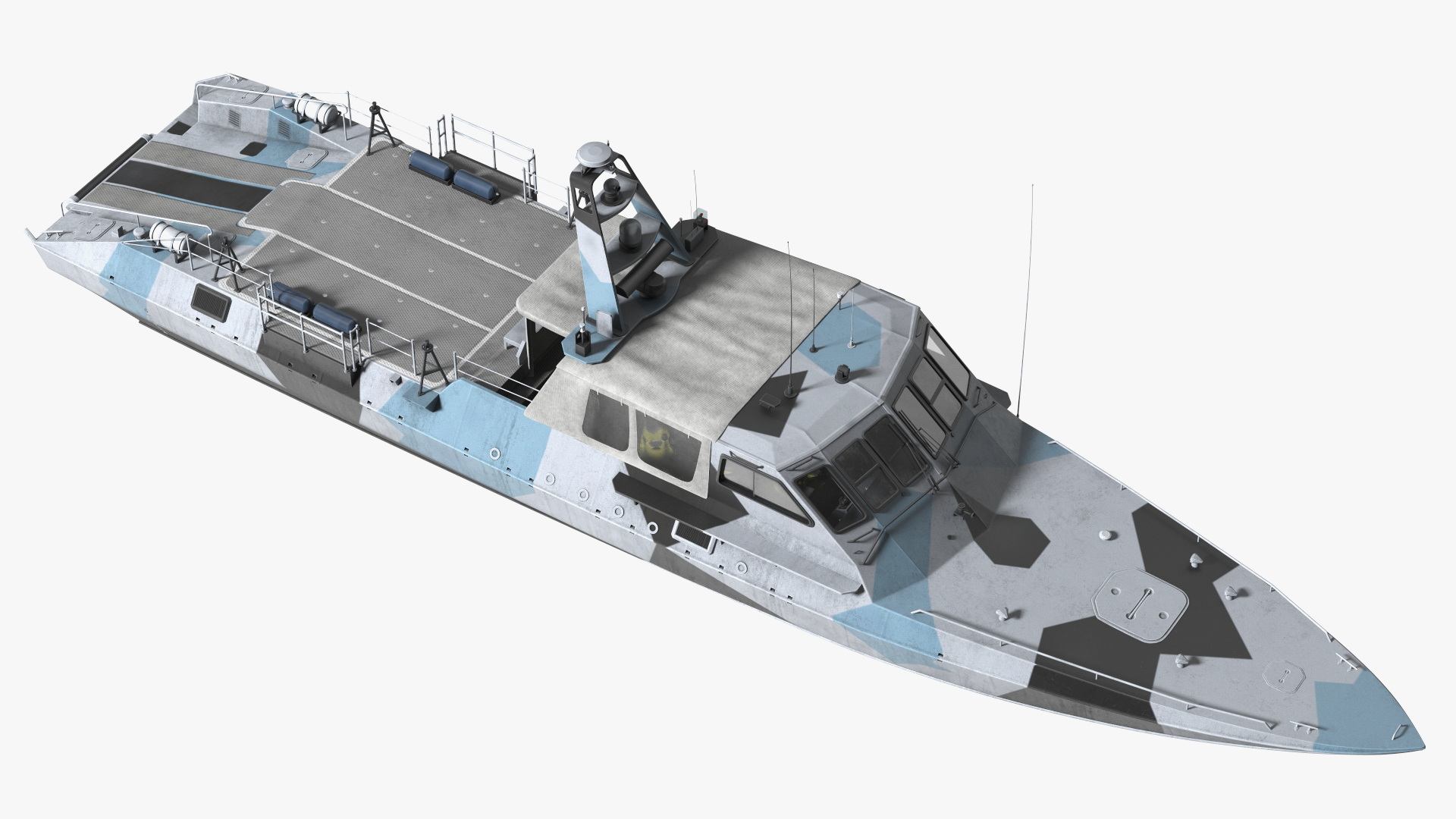 Special Operations Craft Mark V Camo Light 3D
