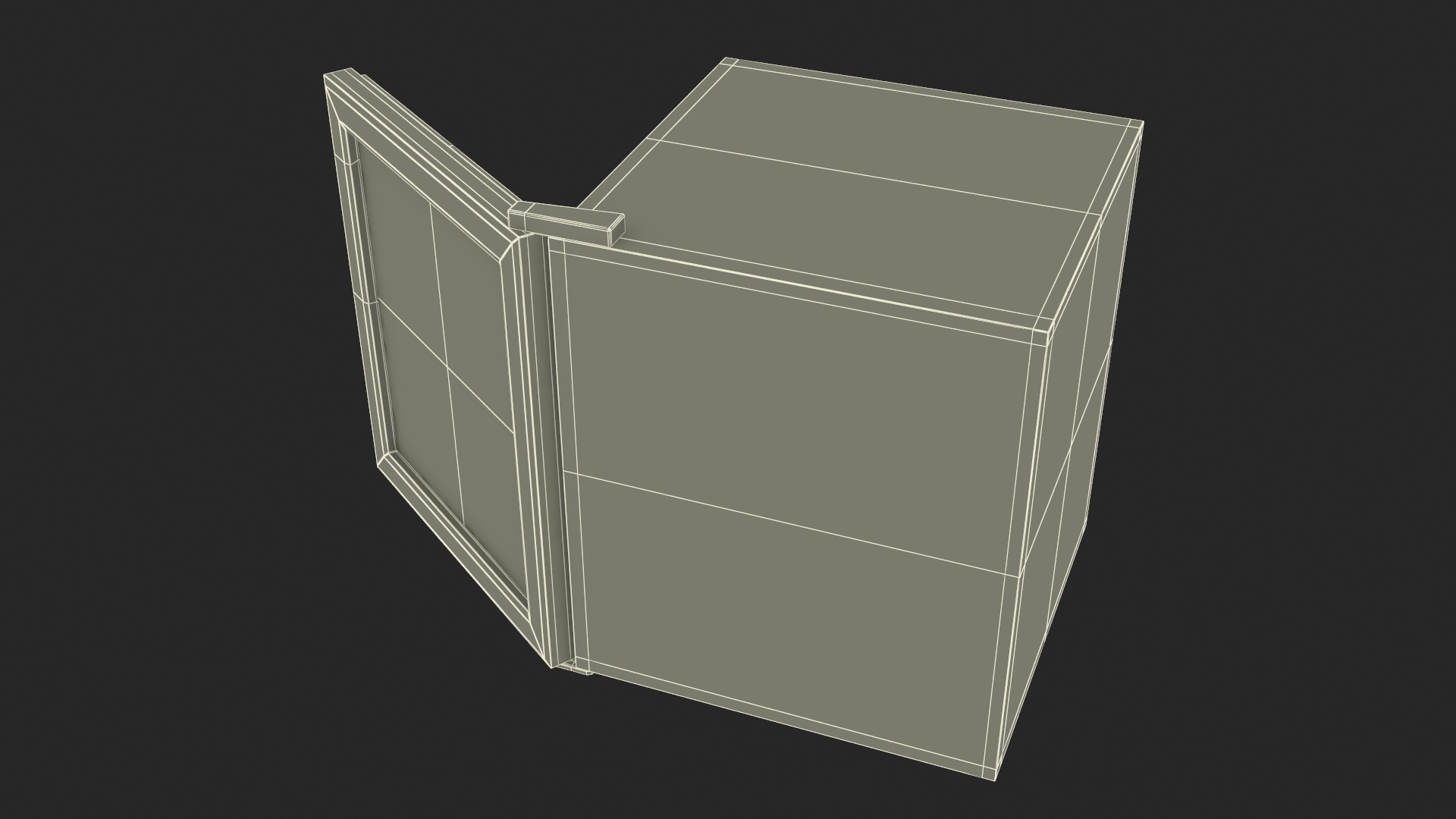 3D model Beverage Cooler with Cans