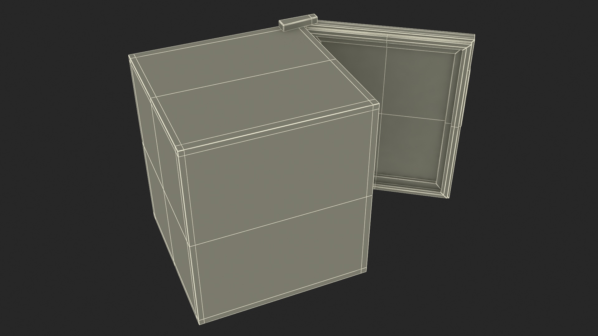 3D model Beverage Cooler with Cans