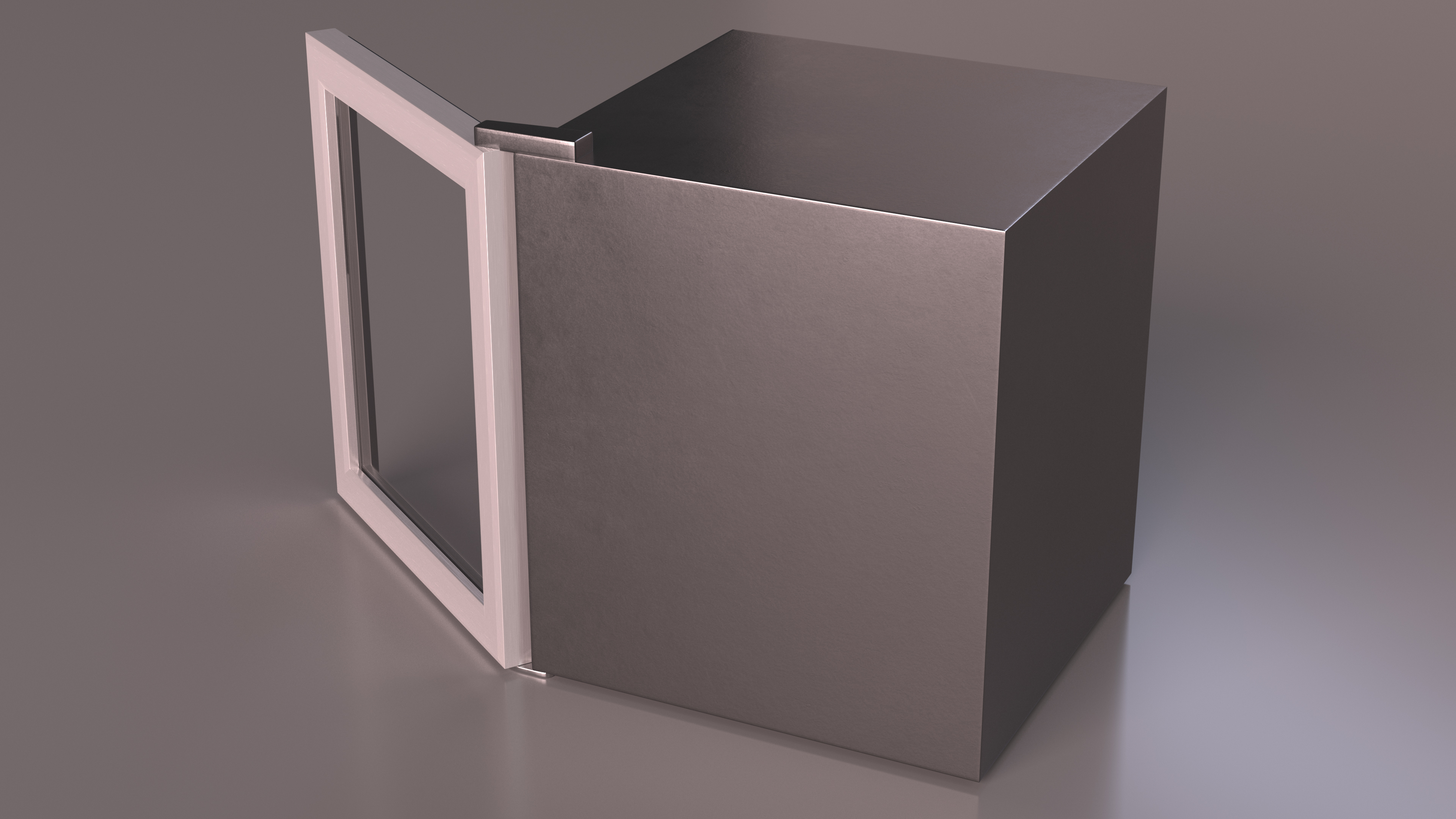 3D model Beverage Cooler with Cans
