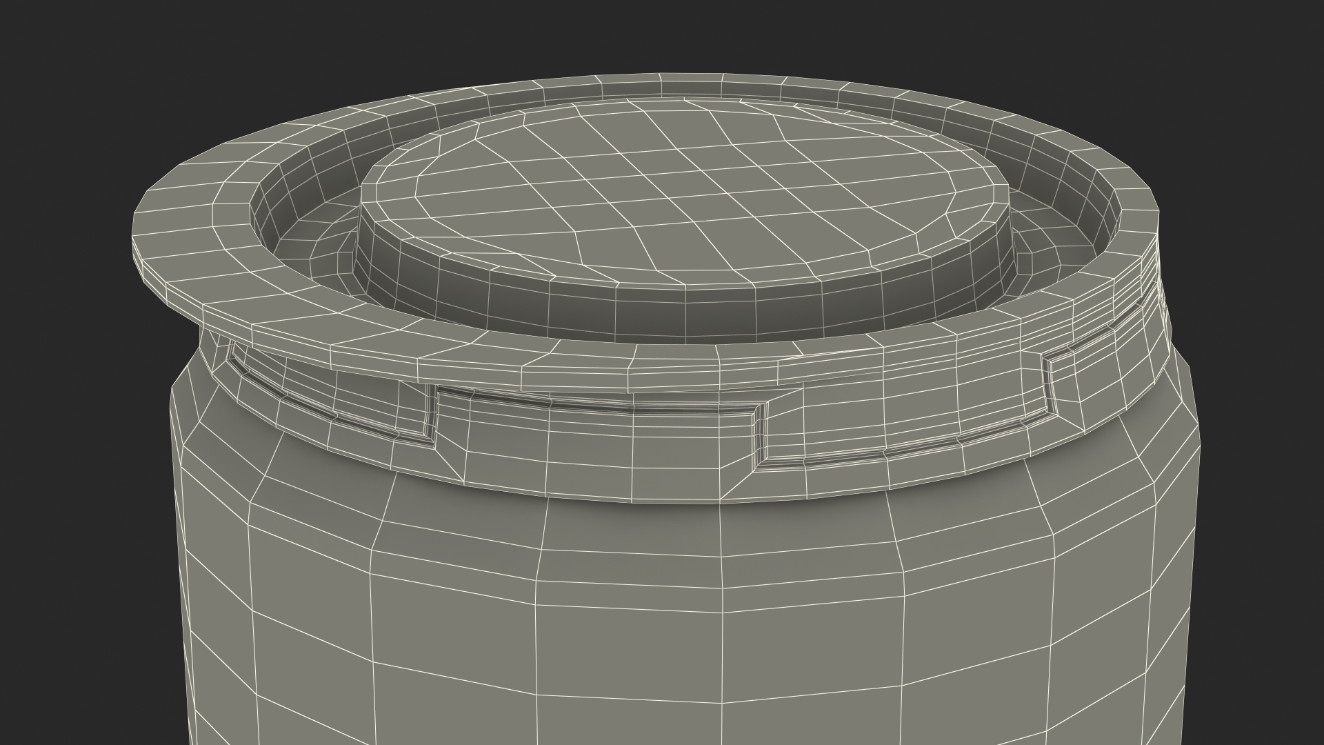 3D model Canned Mineral Water Vichy Catalan Lemon