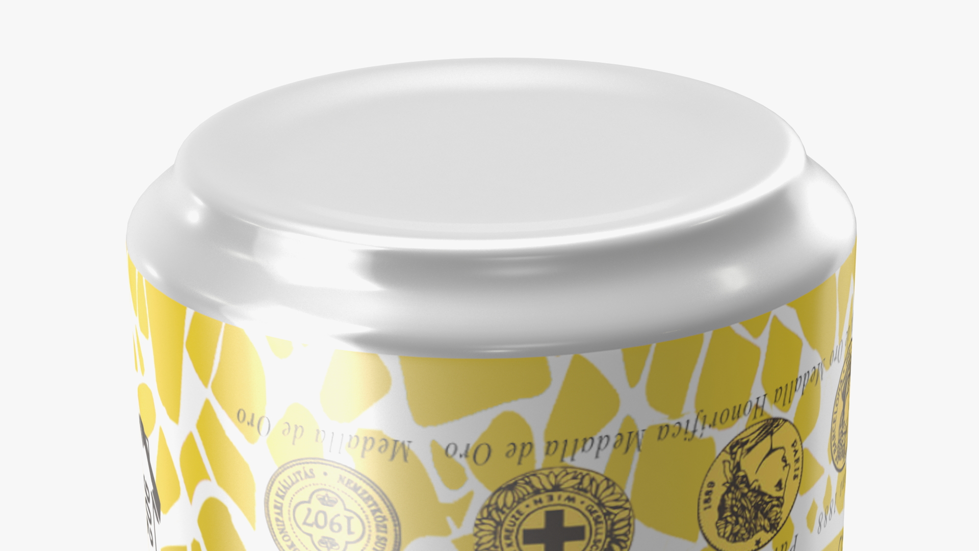 3D model Canned Mineral Water Vichy Catalan Lemon