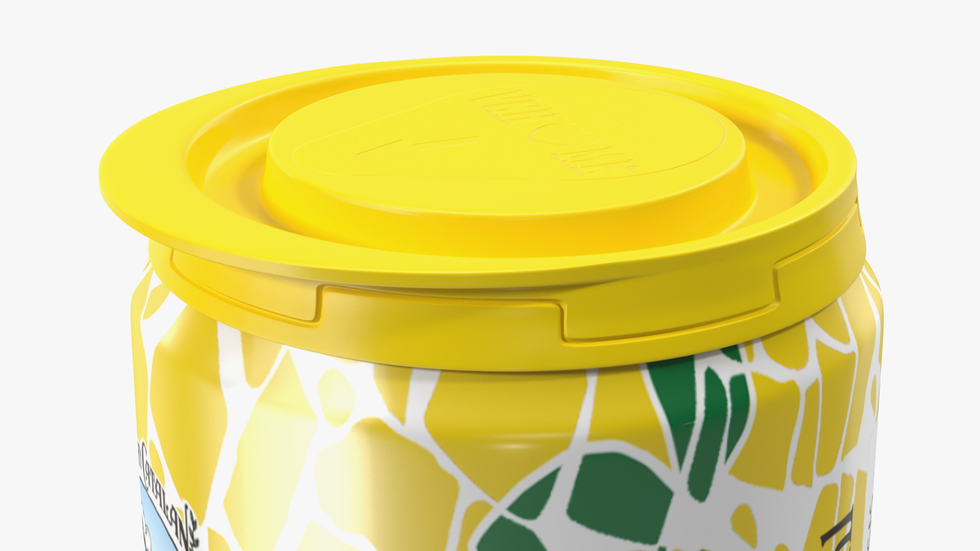 3D model Canned Mineral Water Vichy Catalan Lemon