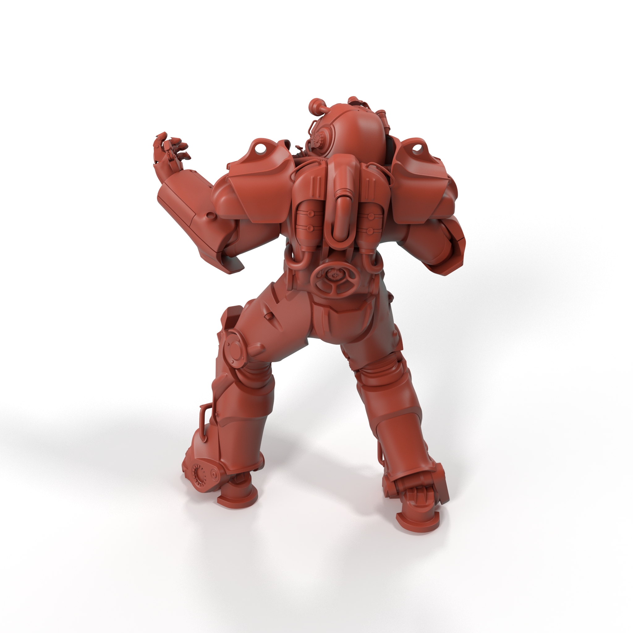 3D T 60 Combat Armor Fallout Talking for 3D Print
