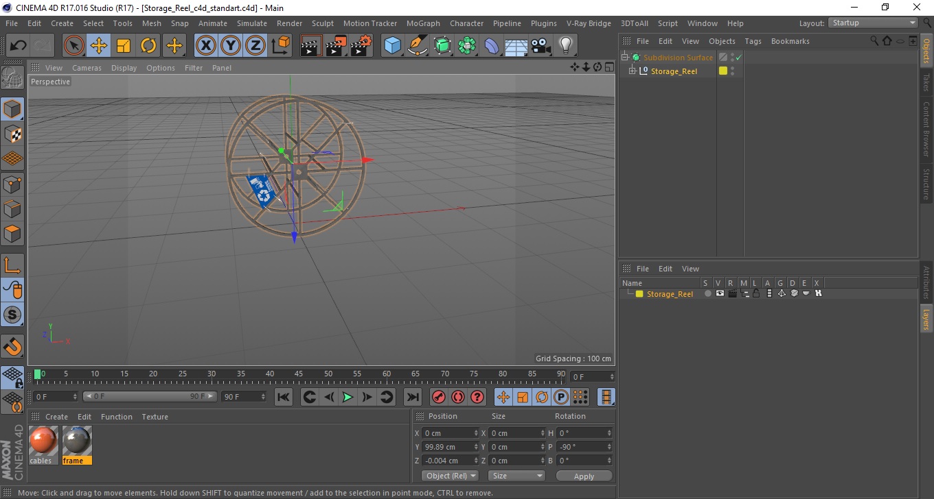 Storage Reel 3D
