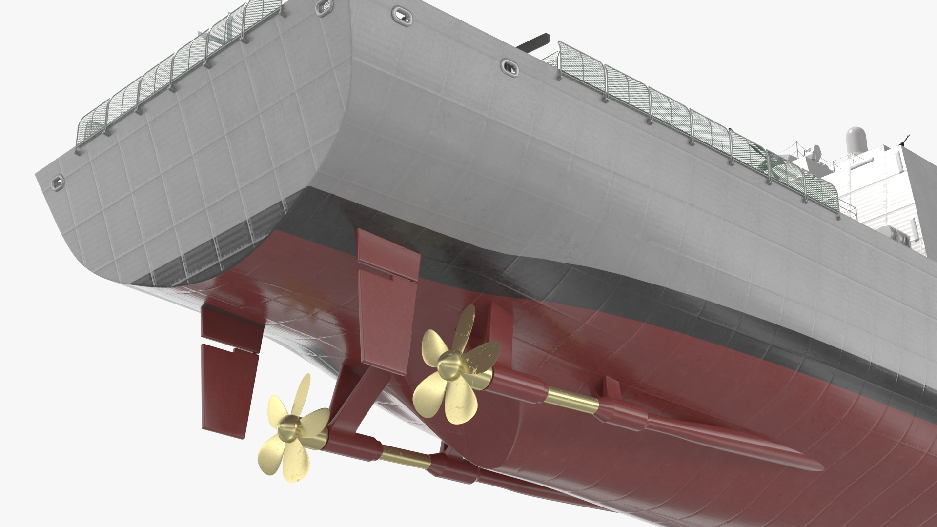 3D model Frigate Type 31 with Military Helicopter