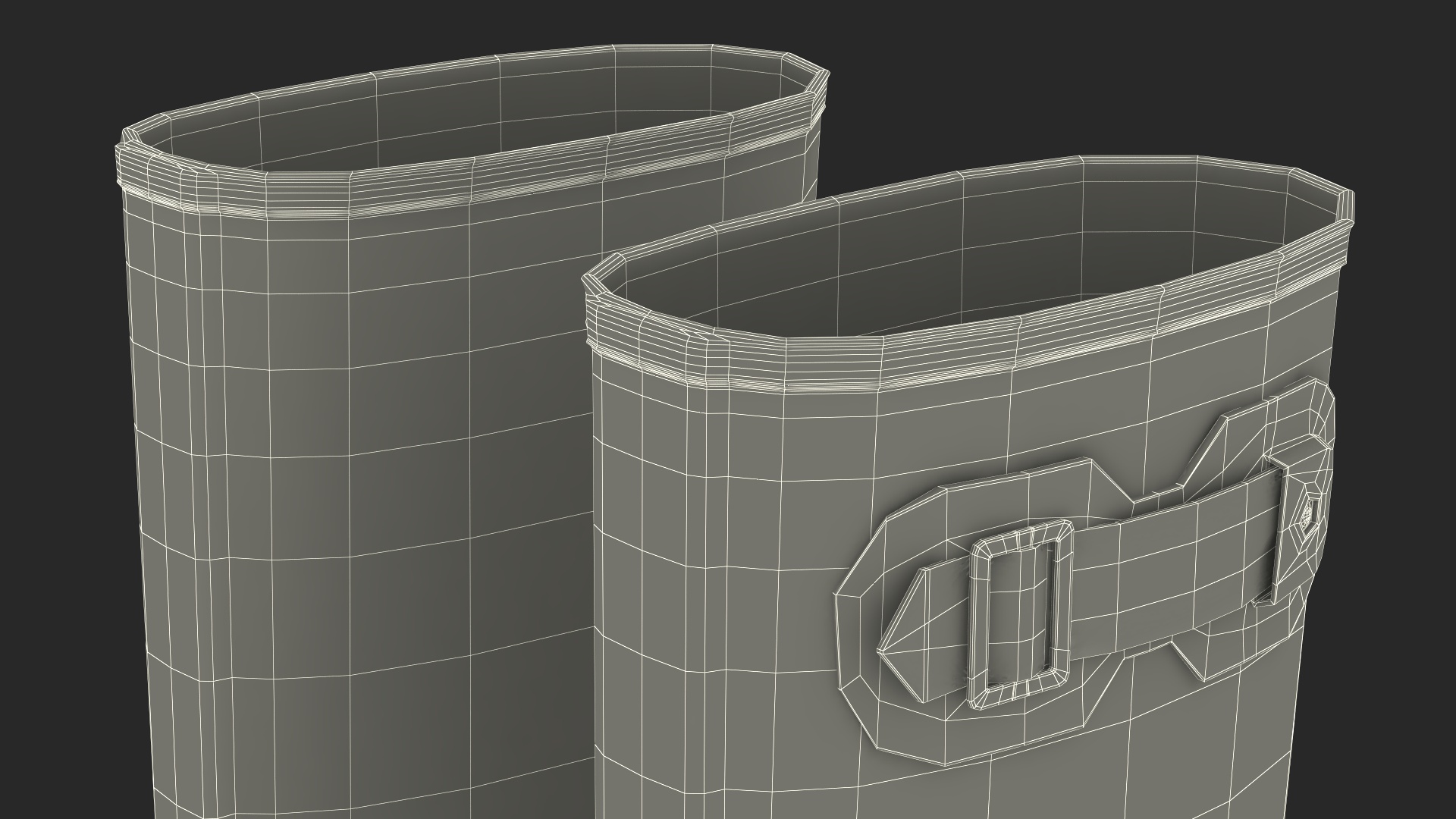 3D model Dirt on Rubber Boots