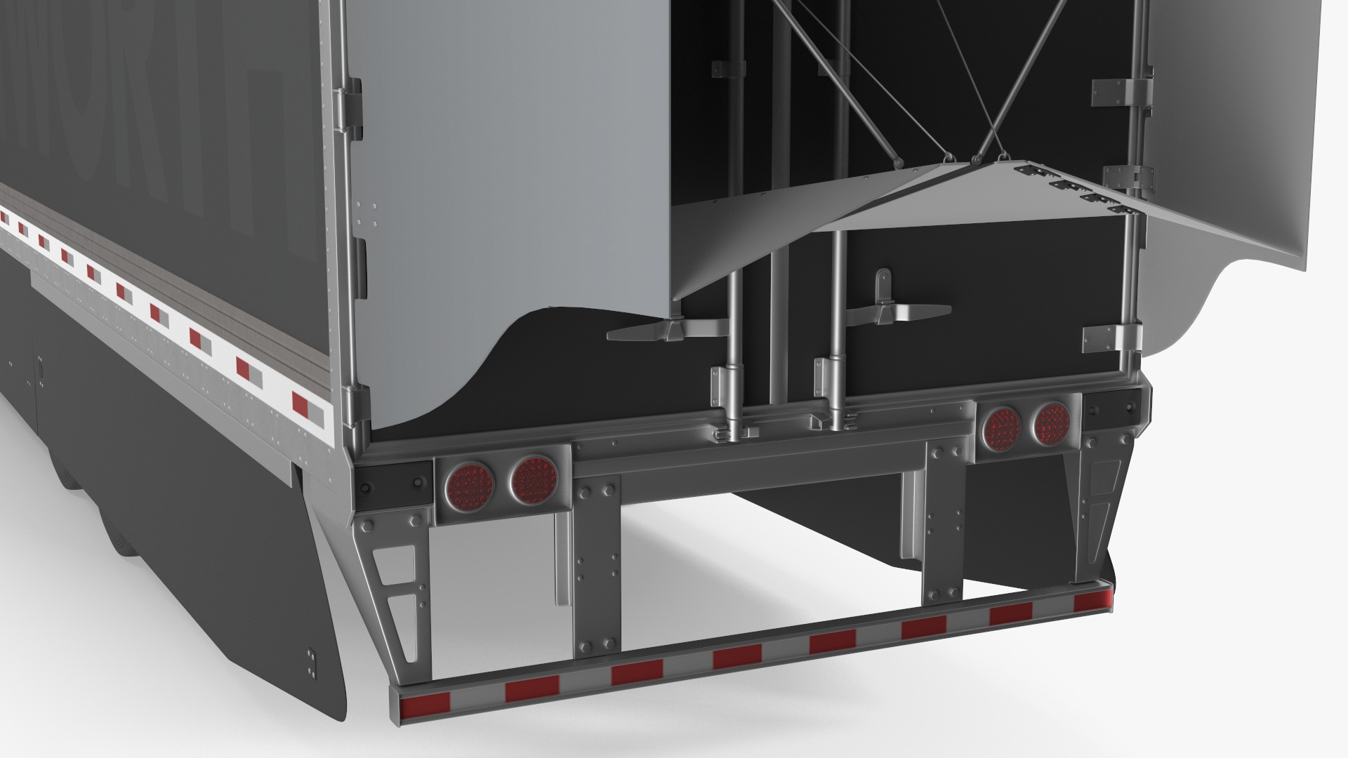 3D Kenworth SuperTruck 2 Rigged model