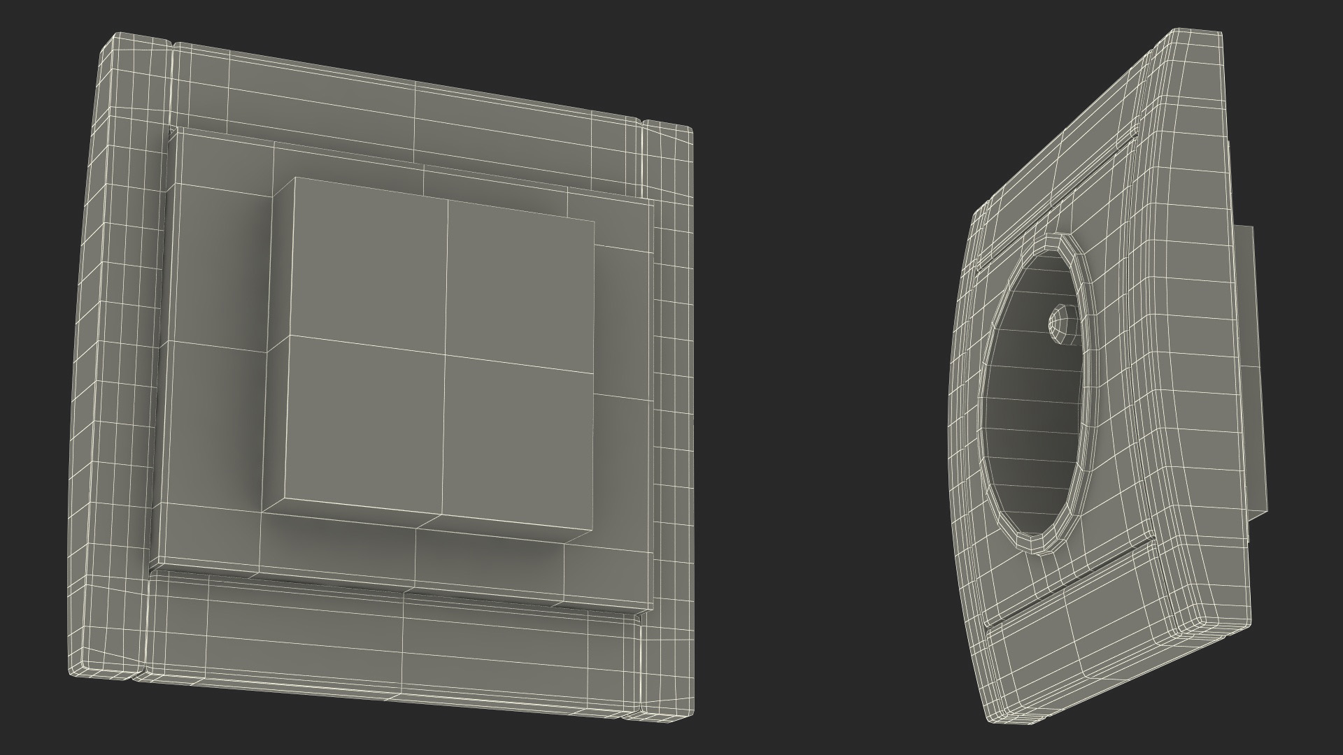 3D European Power Socket