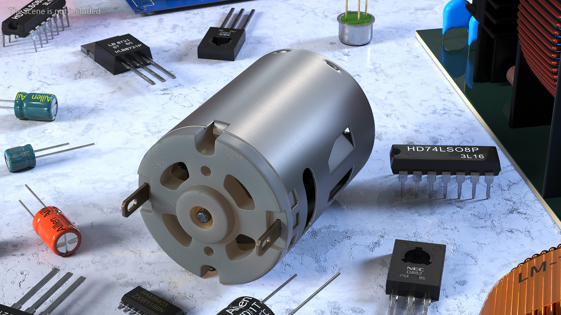 Electric Motor 3D model