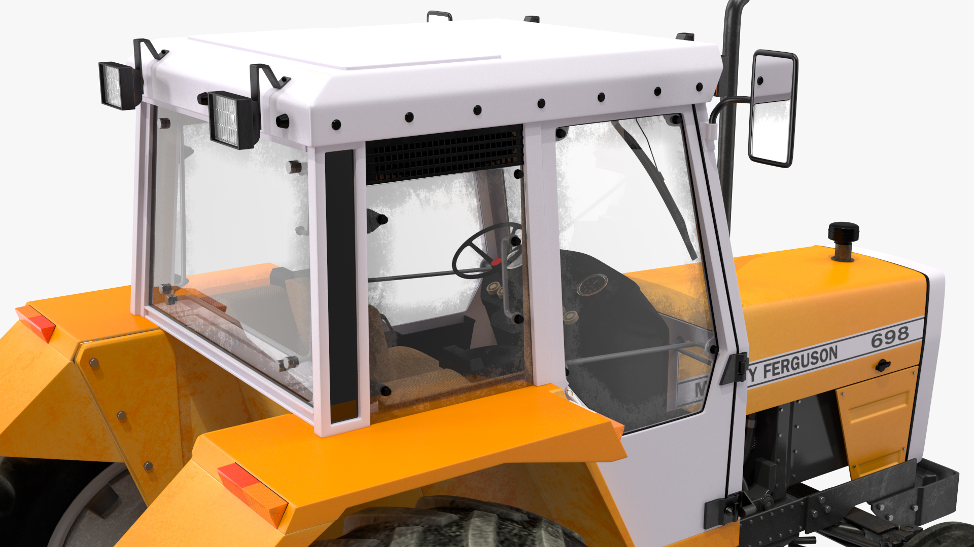 Massey Ferguson 698 Tractor 3D