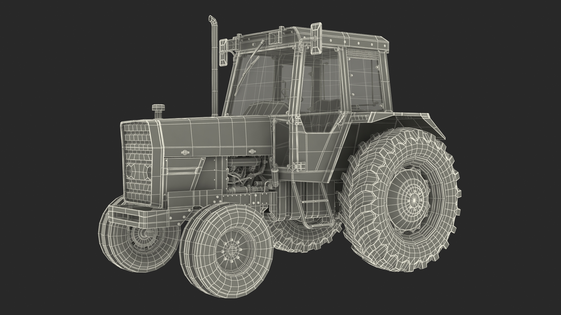 Massey Ferguson 698 Tractor 3D