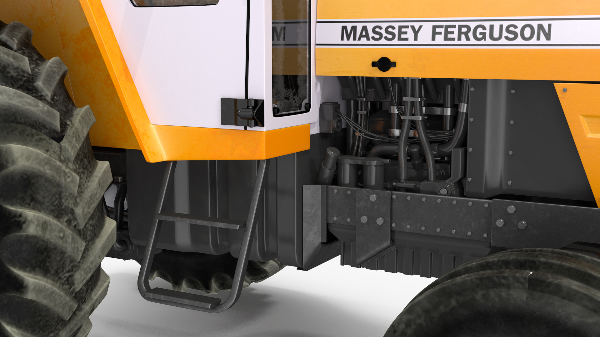Massey Ferguson 698 Tractor 3D