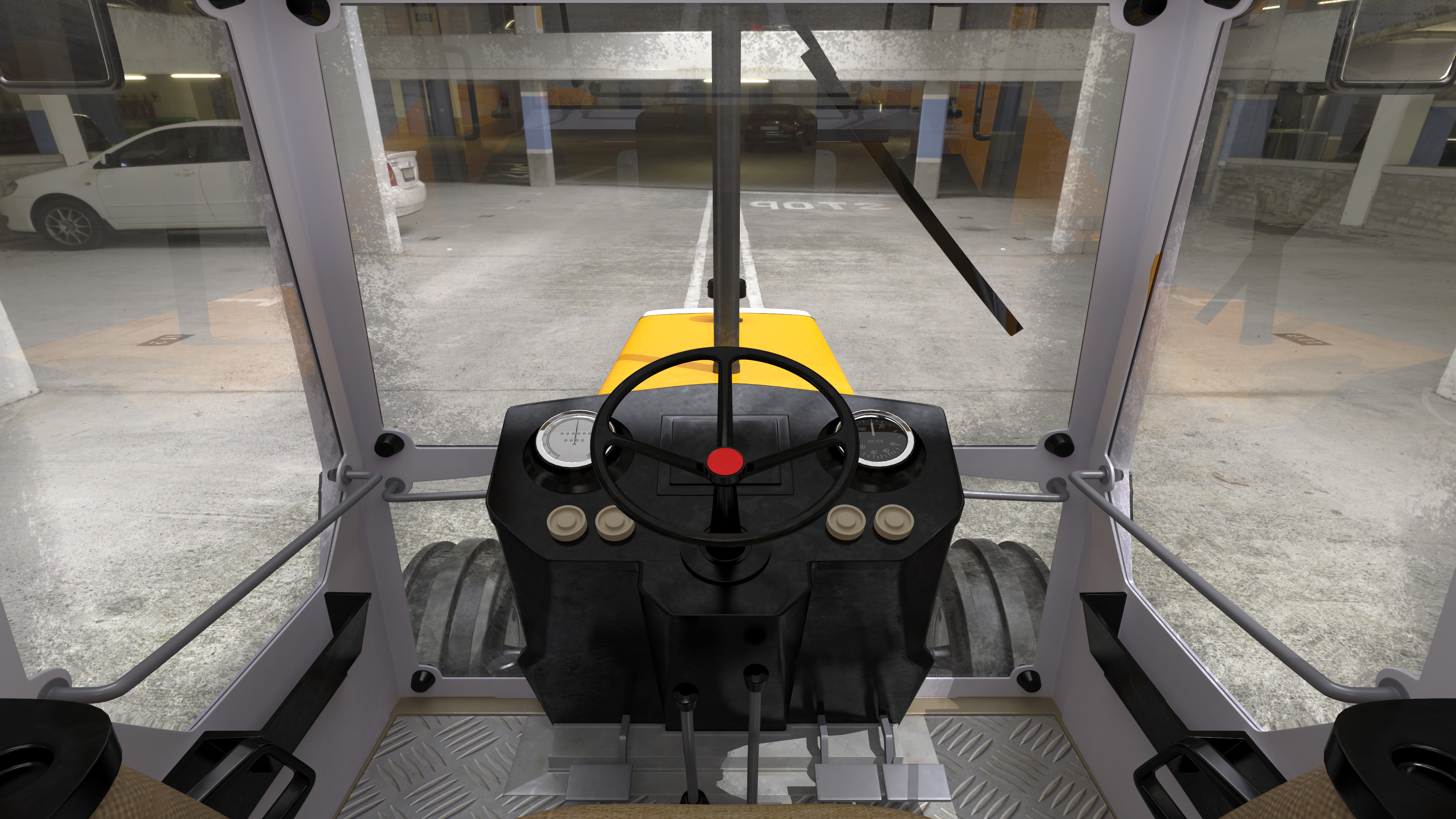 Massey Ferguson 698 Tractor 3D