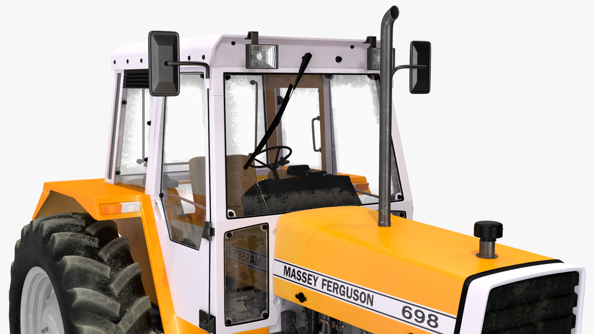 Massey Ferguson 698 Tractor 3D