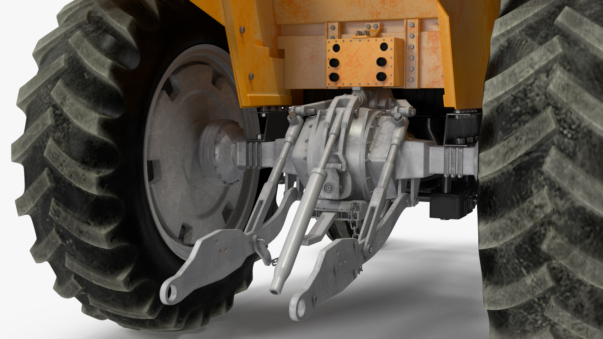 Massey Ferguson 698 Tractor 3D