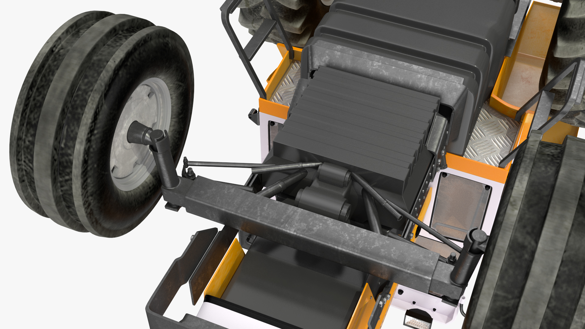 Massey Ferguson 698 Tractor 3D