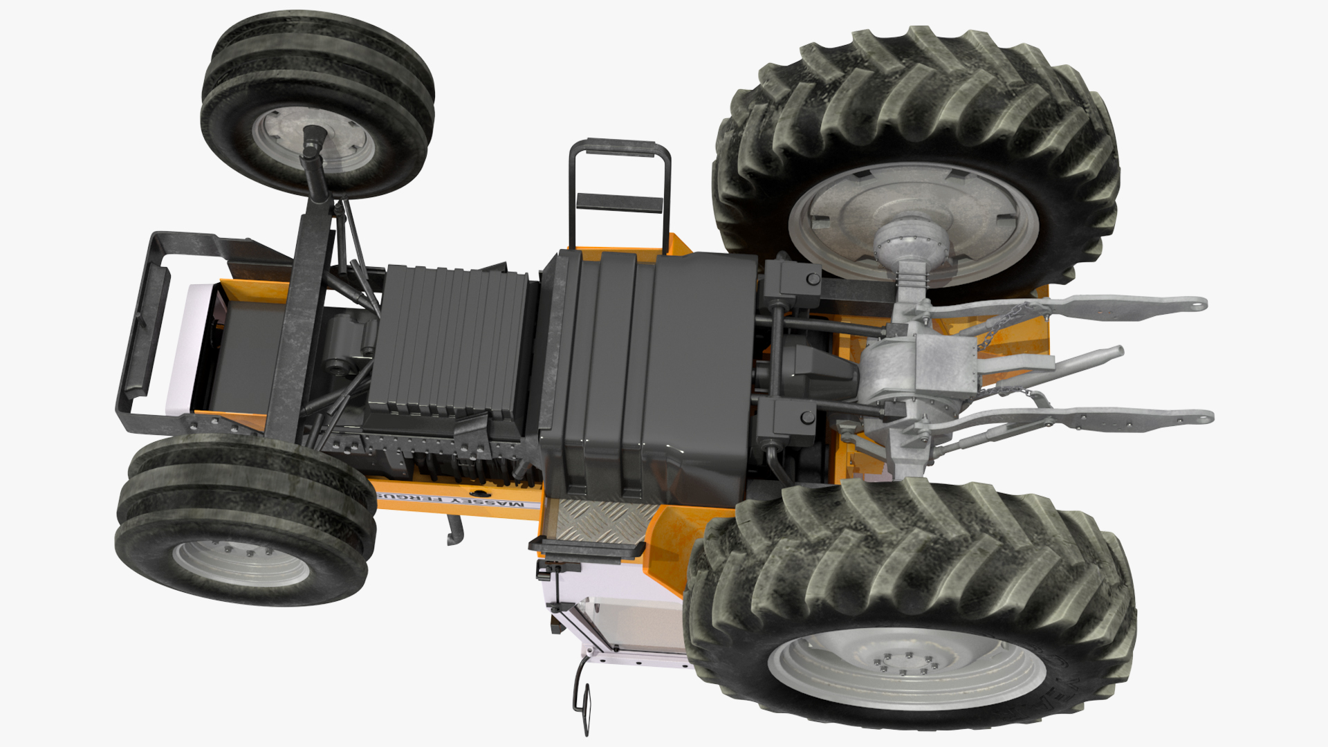 Massey Ferguson 698 Tractor 3D