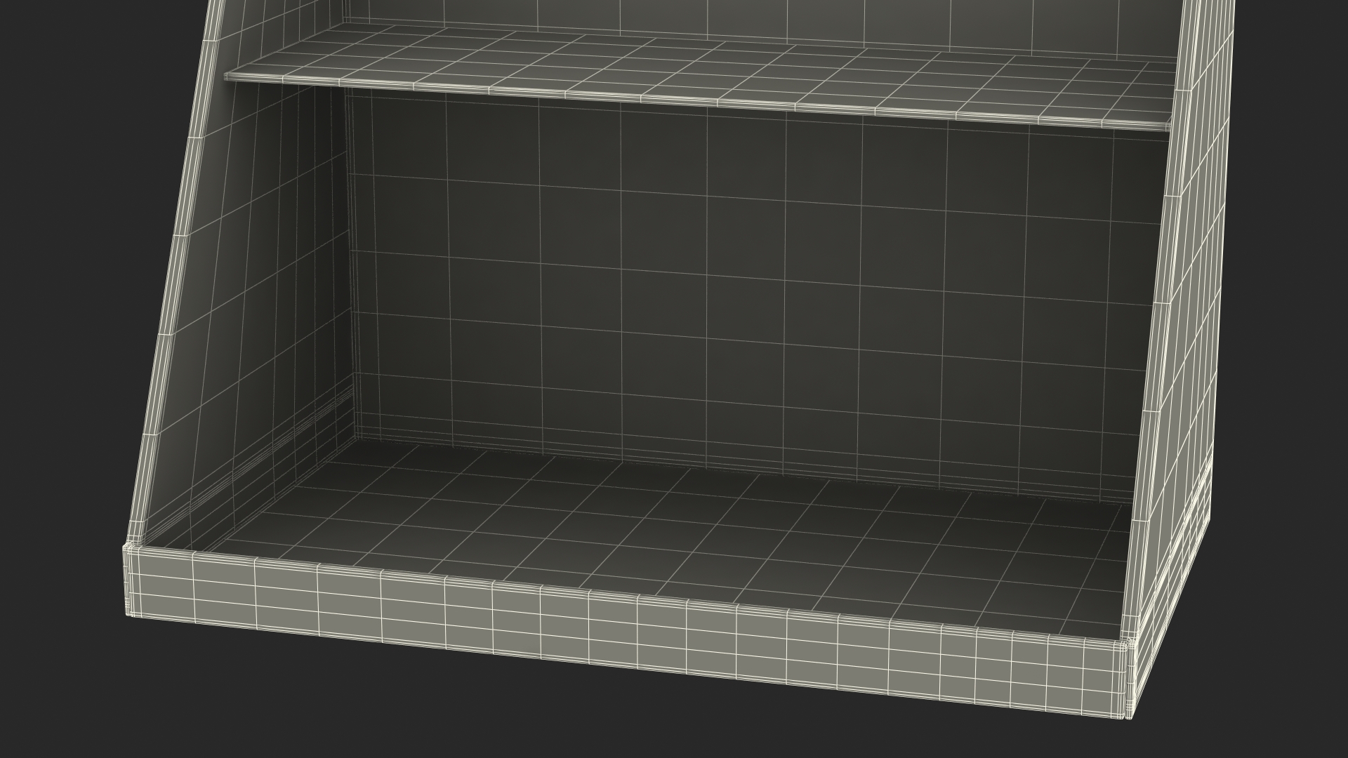 Retail Table Display Stand Pampers 3D model