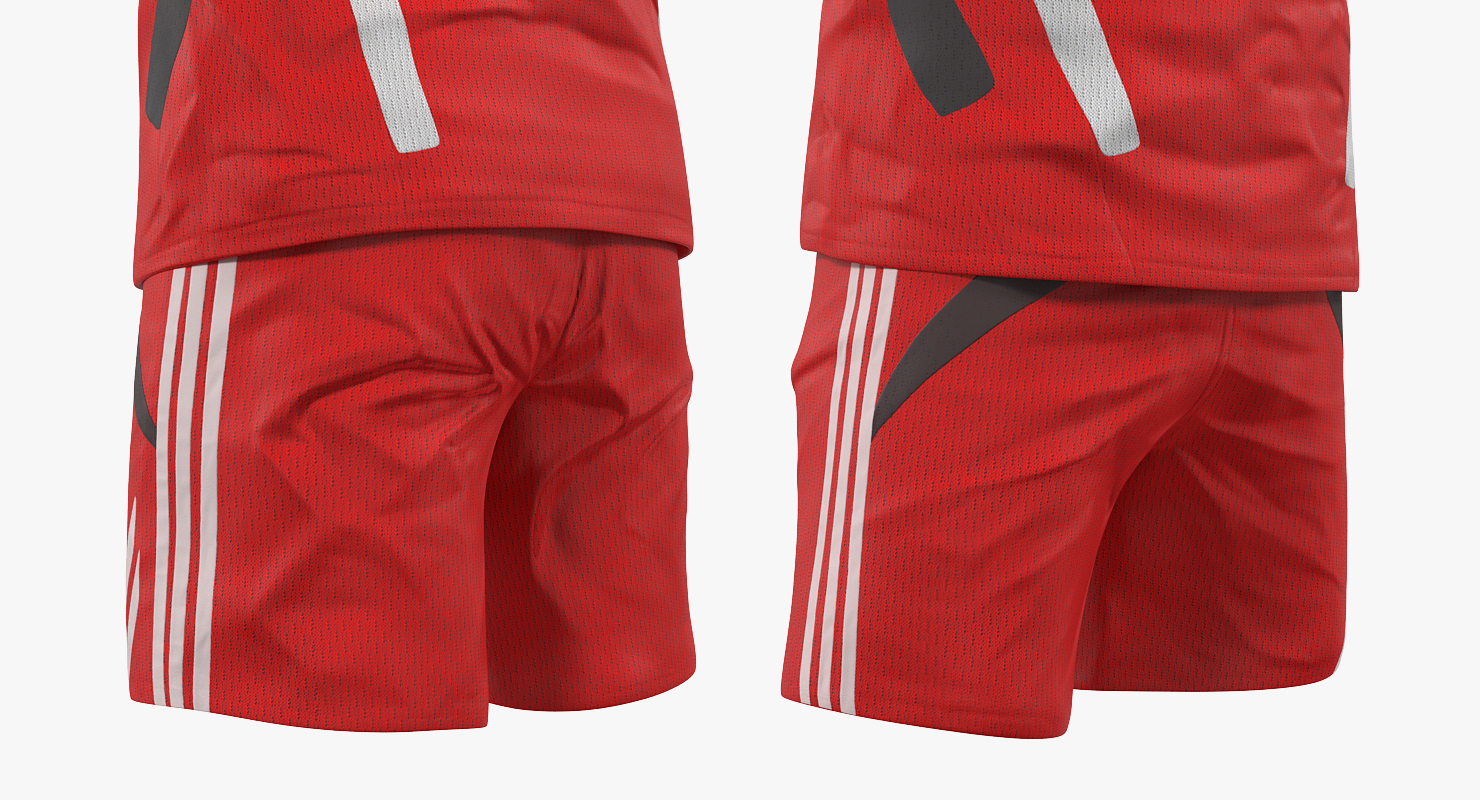 Soccer Uniform 3D model
