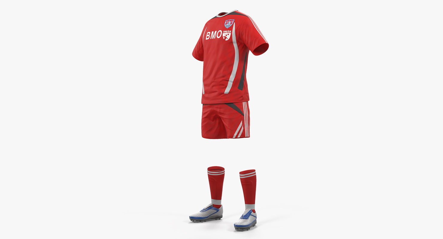 Soccer Uniform 3D model