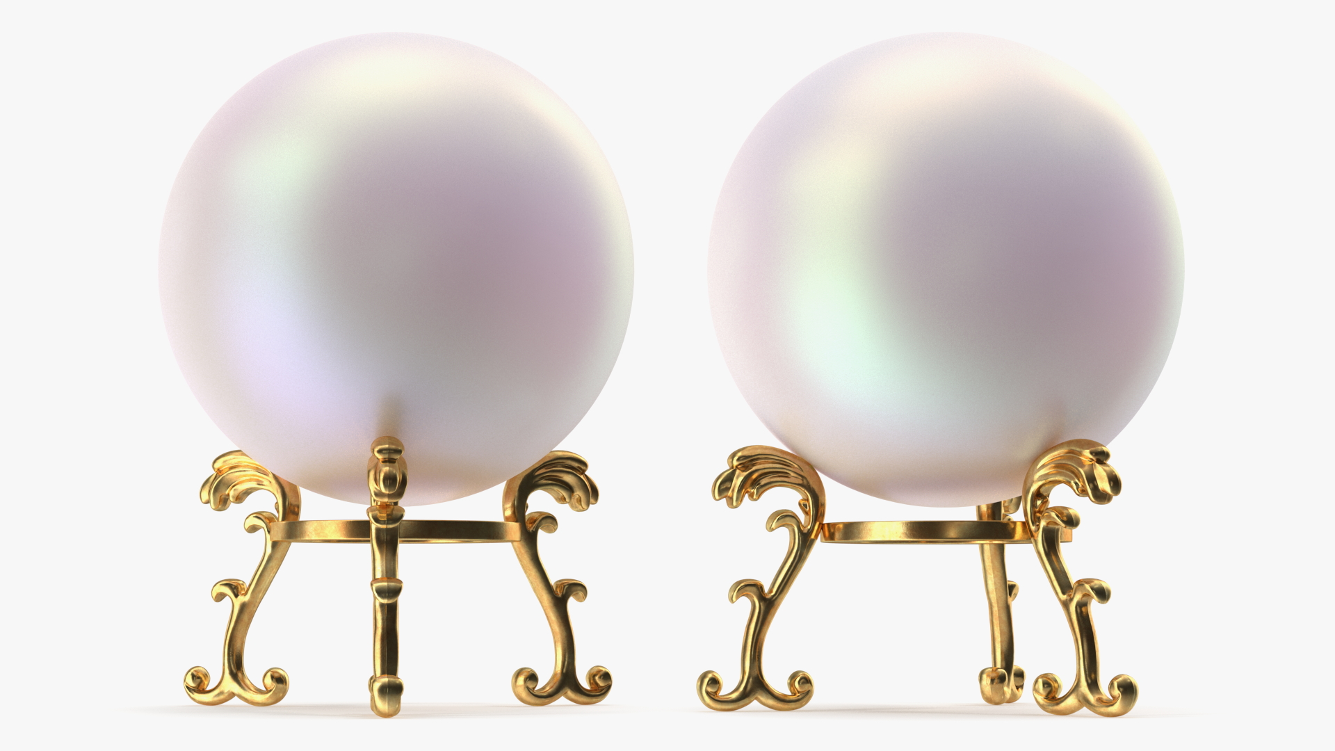 3D Pearl Sphere Souvenir