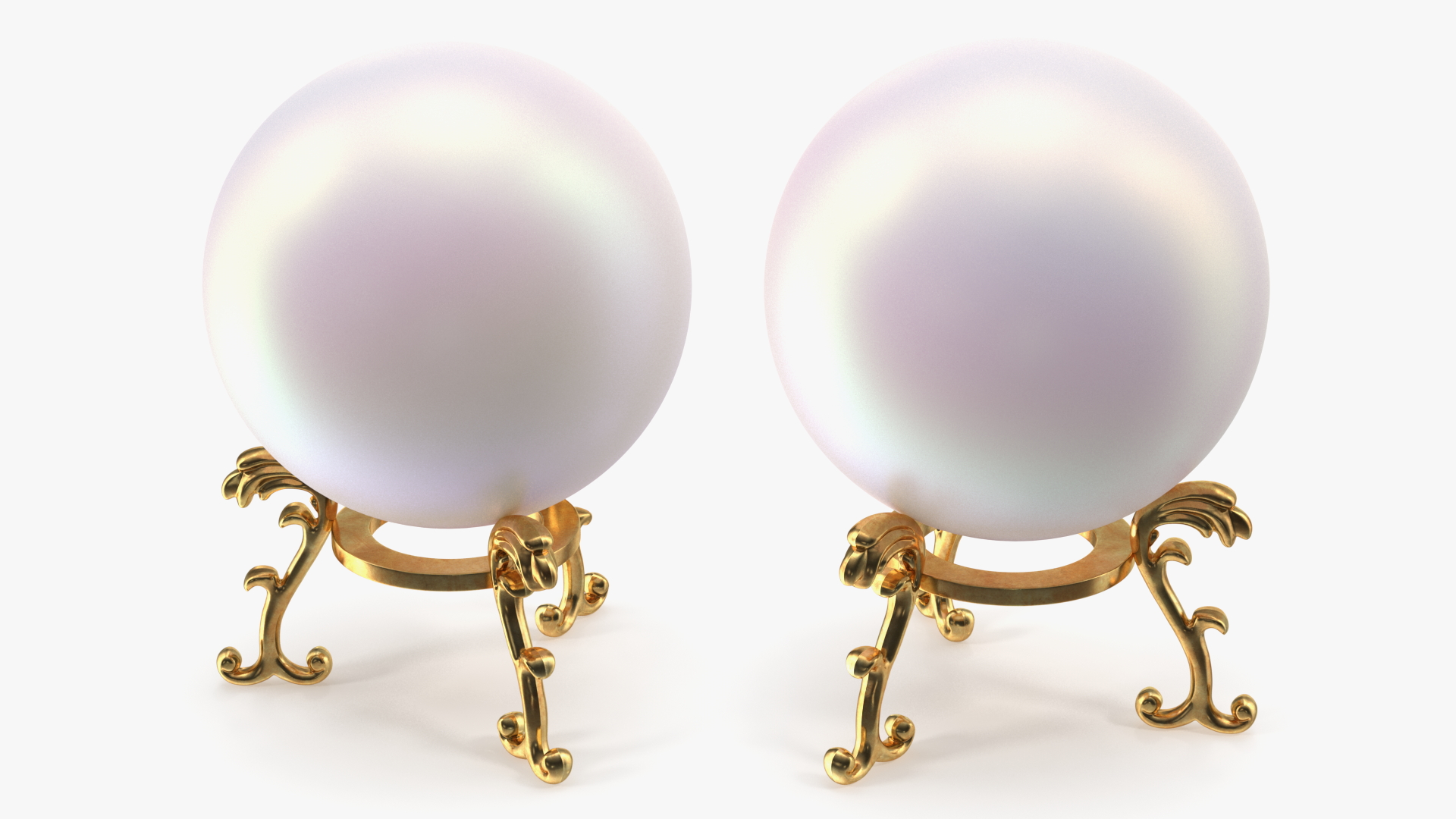 3D Pearl Sphere Souvenir