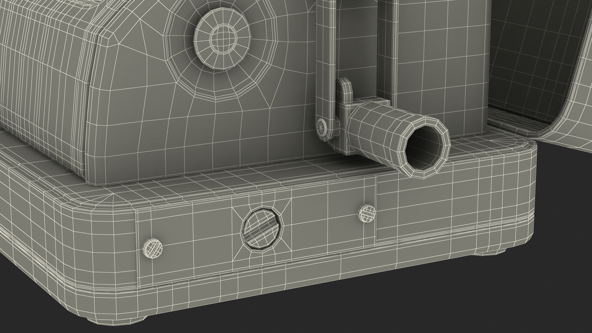Portable Mechanical Cipher Machine 3D model