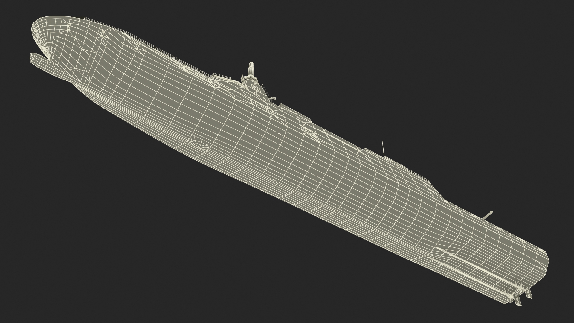3D Japanese Mogami Class Frigate FFM-2 with Helicopter