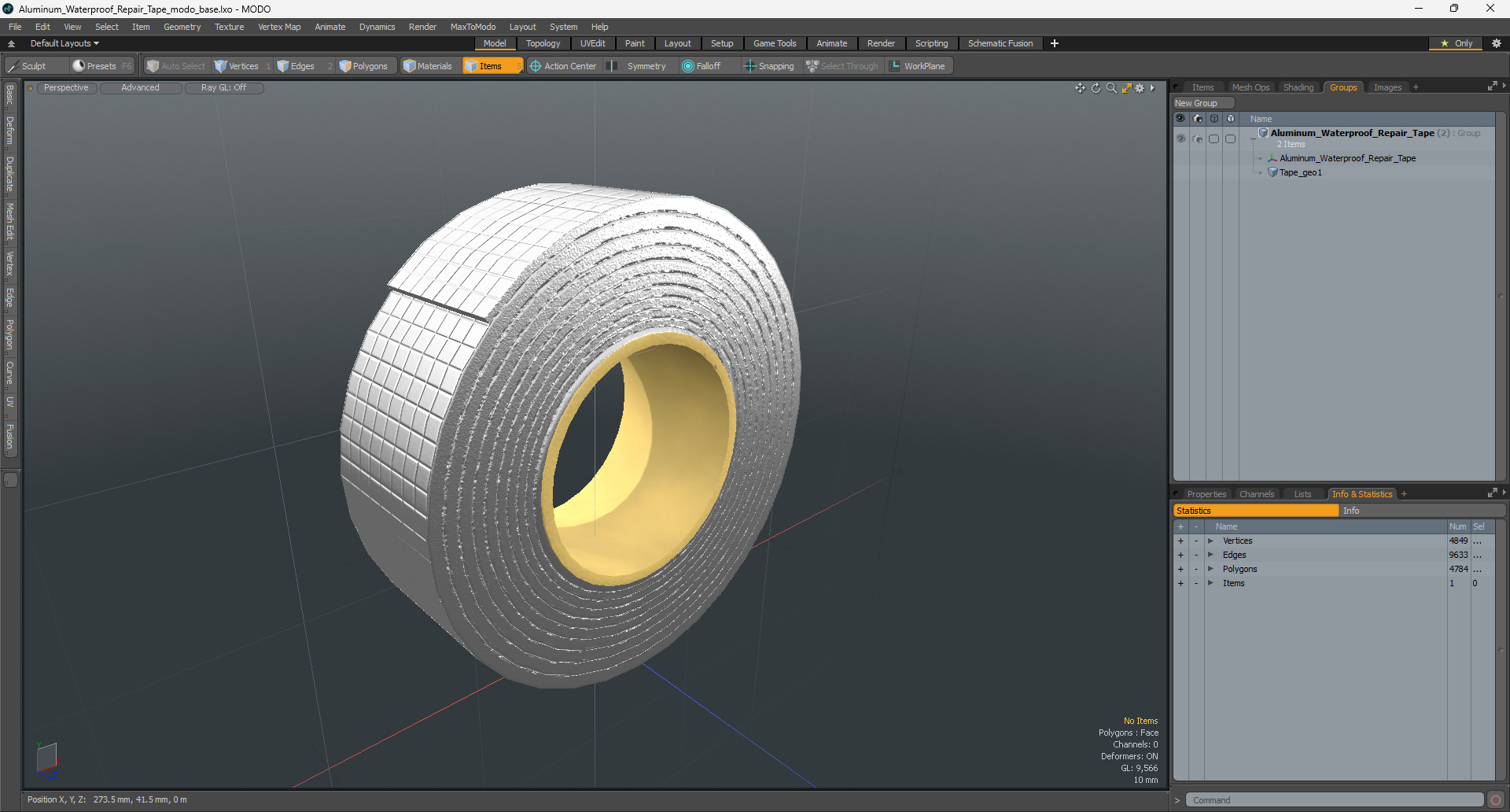 3D Aluminum Waterproof Repair Tape