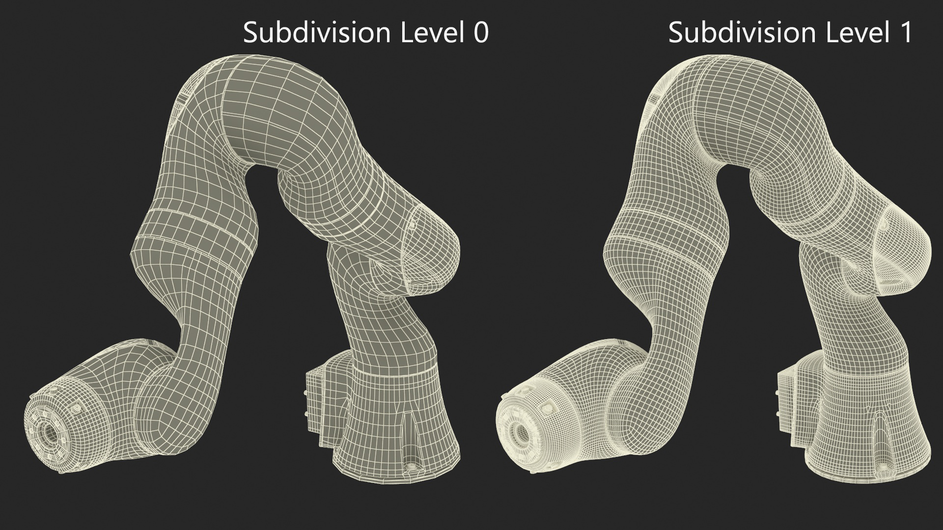 3D Industrial Robotic Hand model