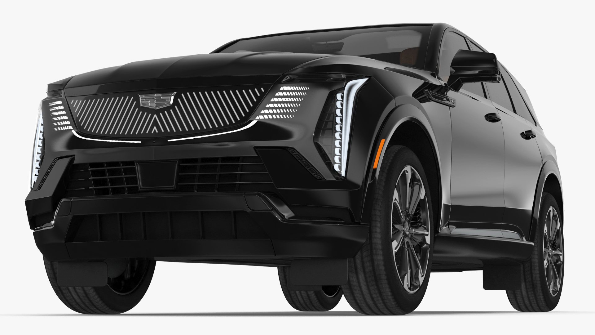 3D Cadillac Escalade IQ 2025 Black Raven Simple Interior model