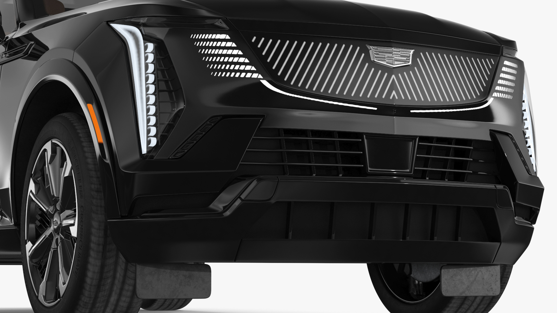 3D Cadillac Escalade IQ 2025 Black Raven Simple Interior model