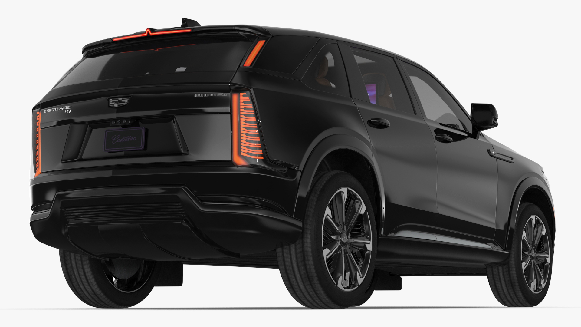 3D Cadillac Escalade IQ 2025 Black Raven Simple Interior model
