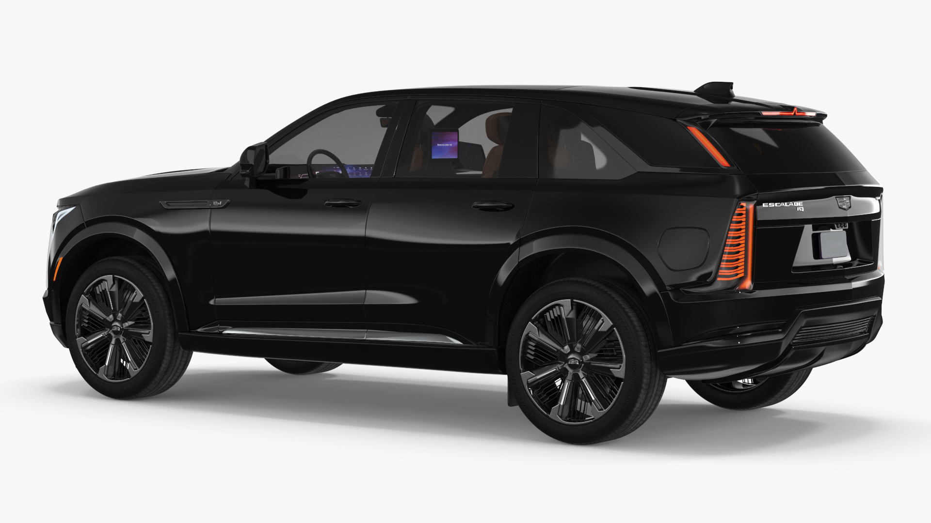 3D Cadillac Escalade IQ 2025 Black Raven Simple Interior model
