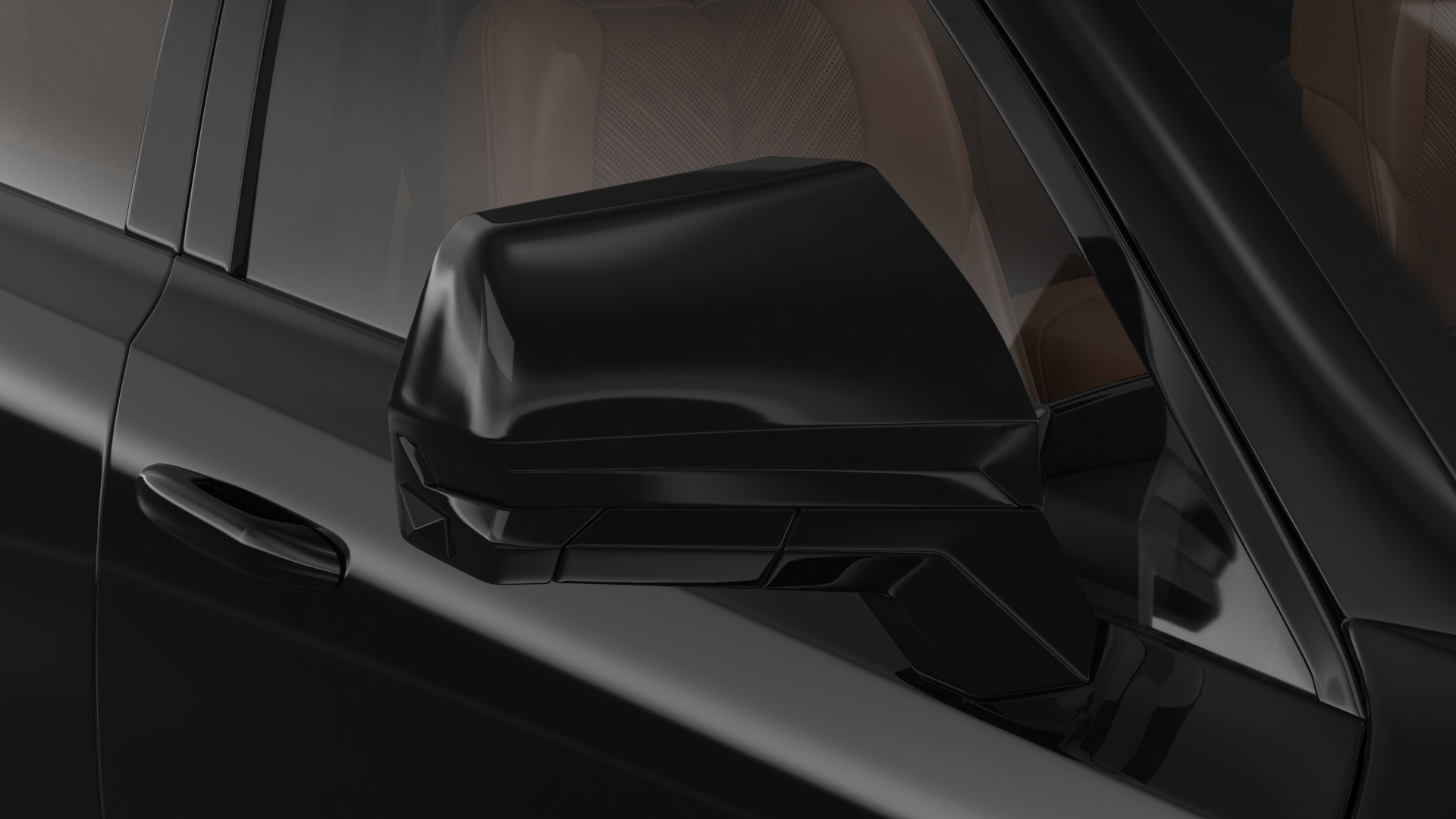3D Cadillac Escalade IQ 2025 Black Raven Simple Interior model