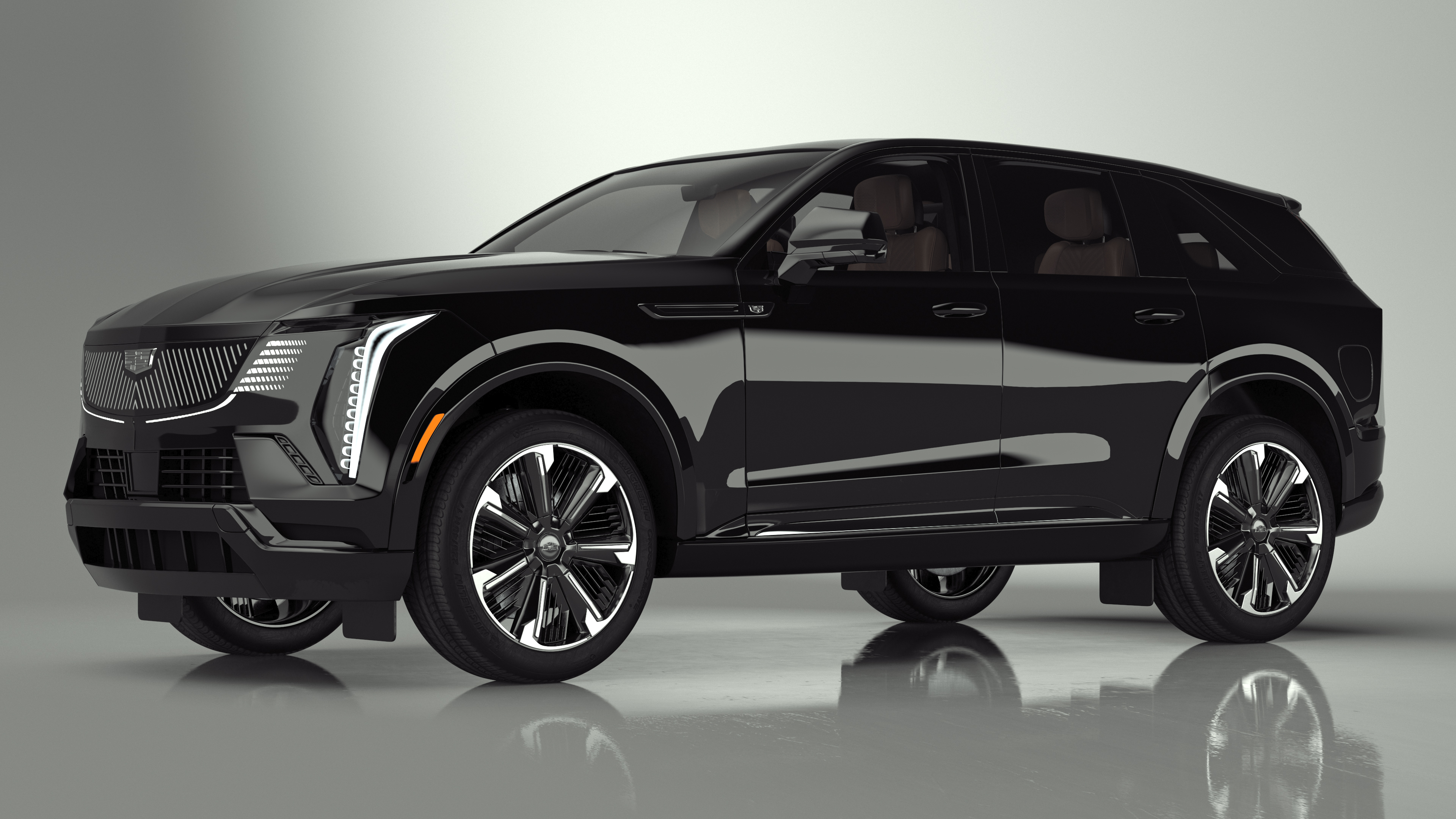 3D Cadillac Escalade IQ 2025 Black Raven Simple Interior model