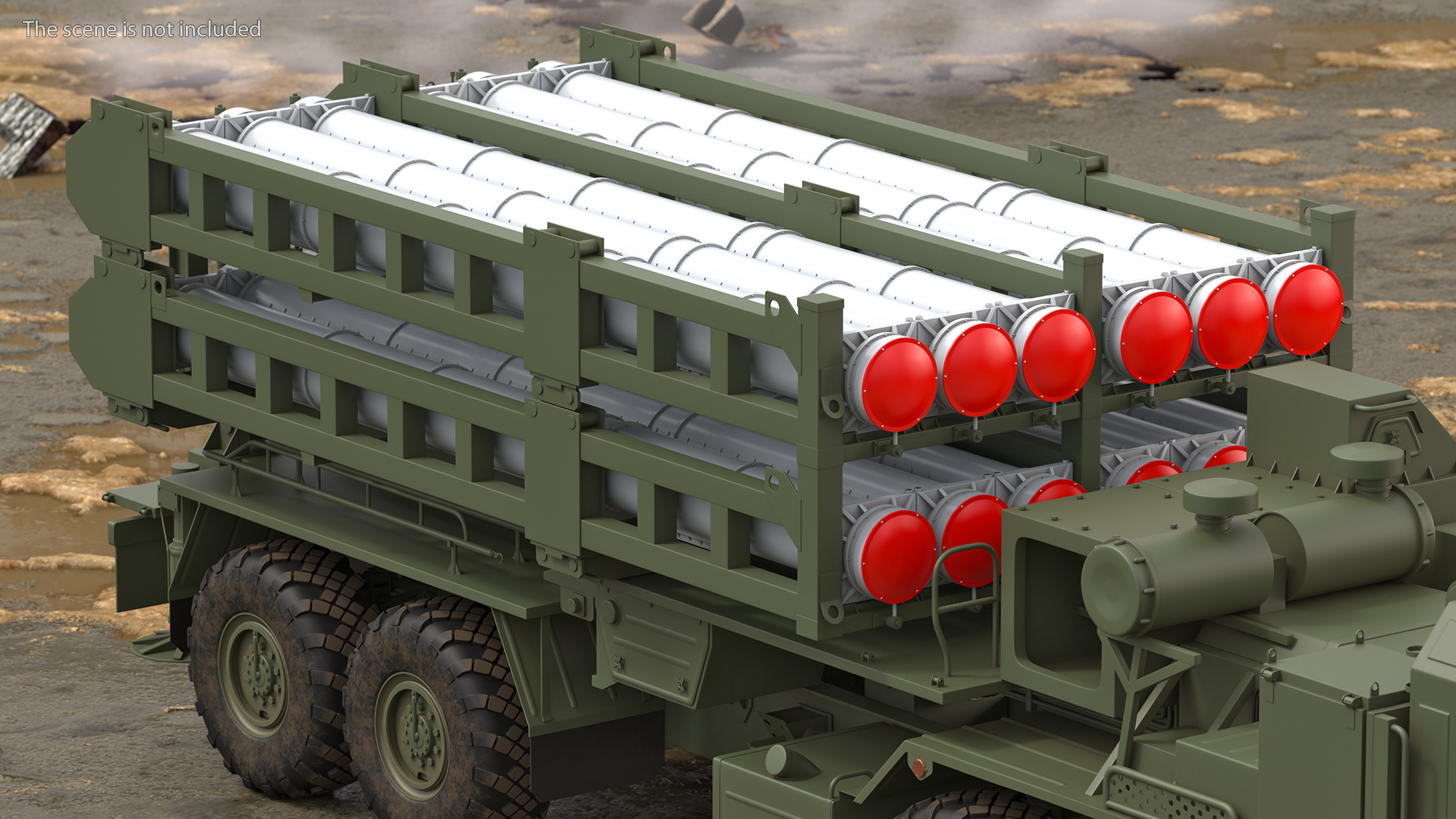 3D Missile Launcher 50R6