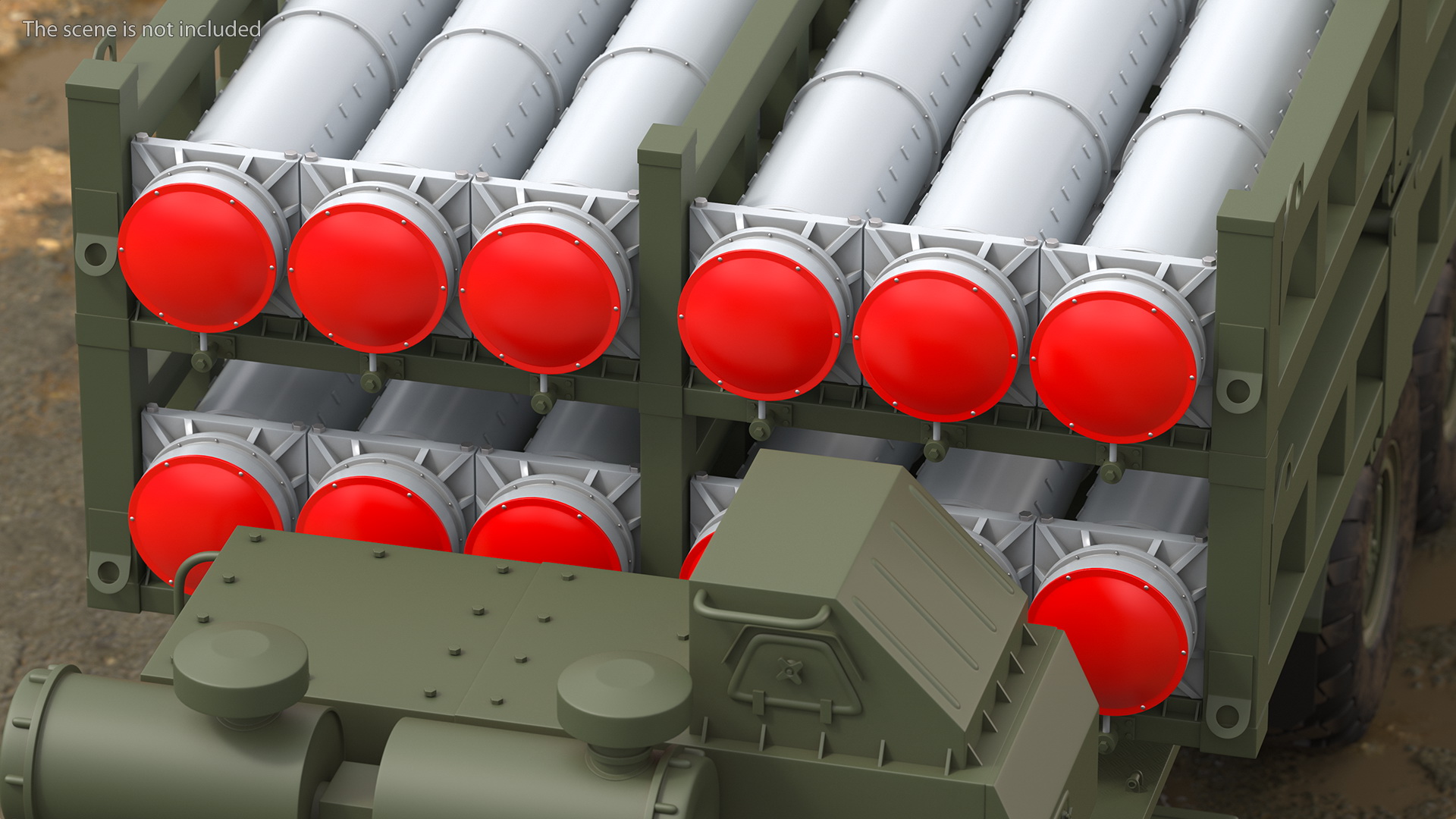 3D Missile Launcher 50R6