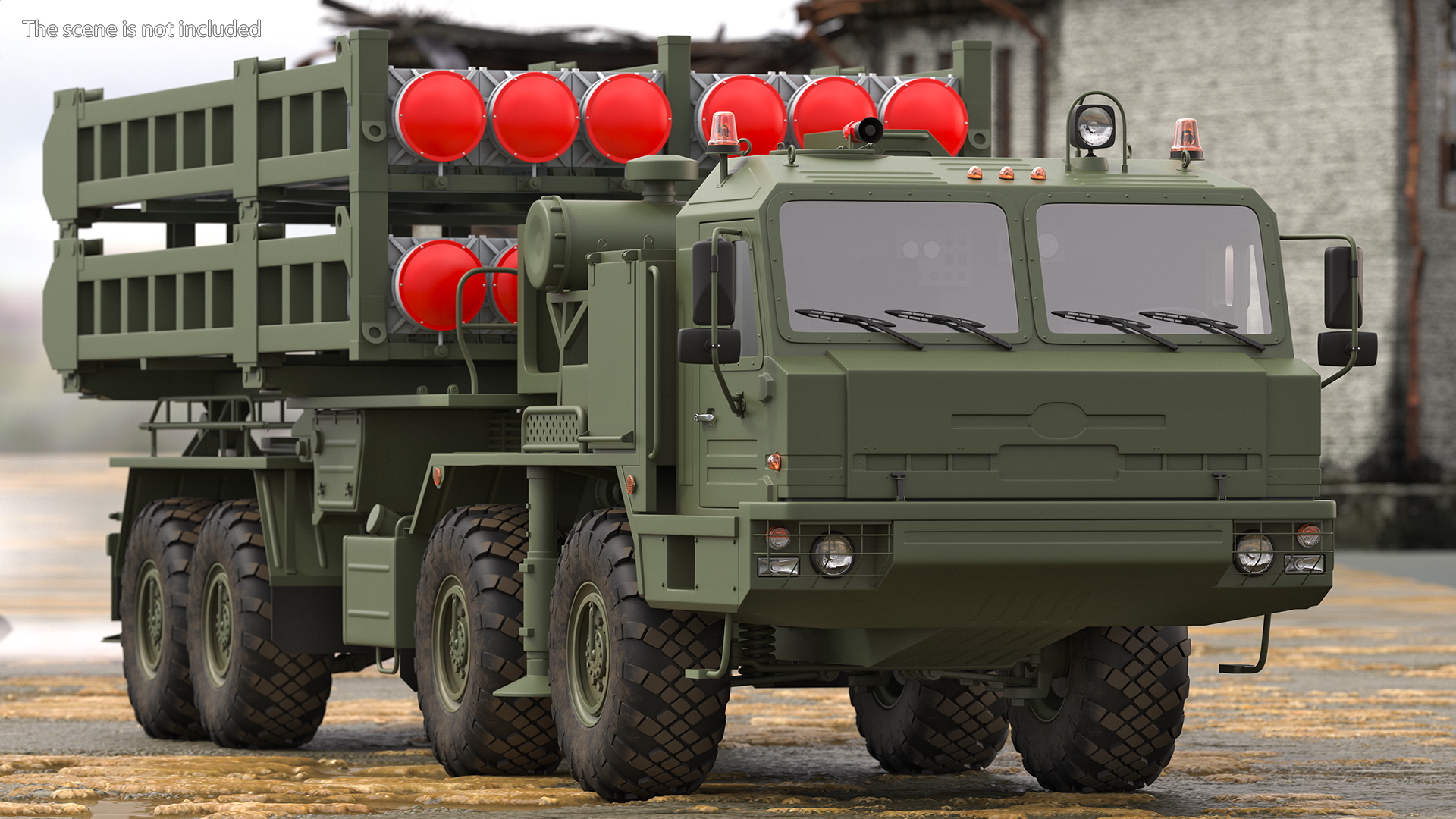 3D Missile Launcher 50R6