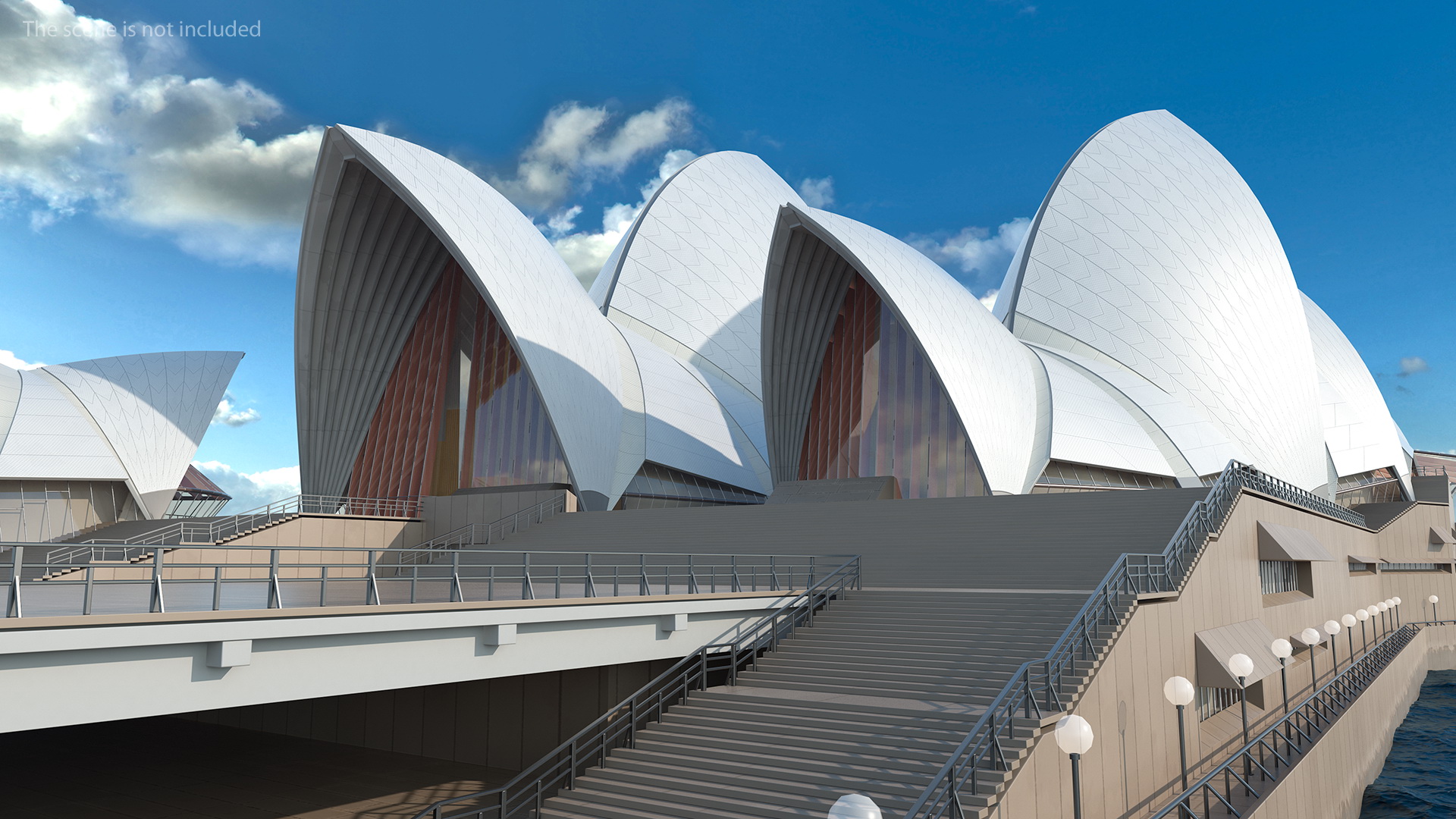 3D Sydney Opera House Performing Arts Centre