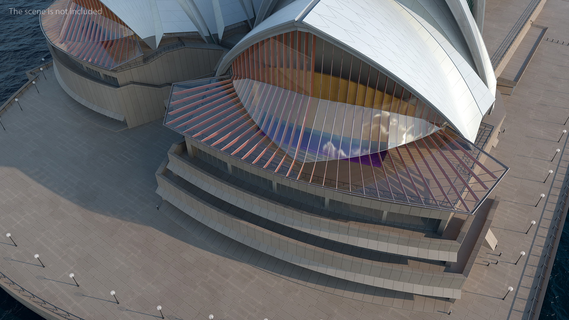 3D Sydney Opera House Performing Arts Centre