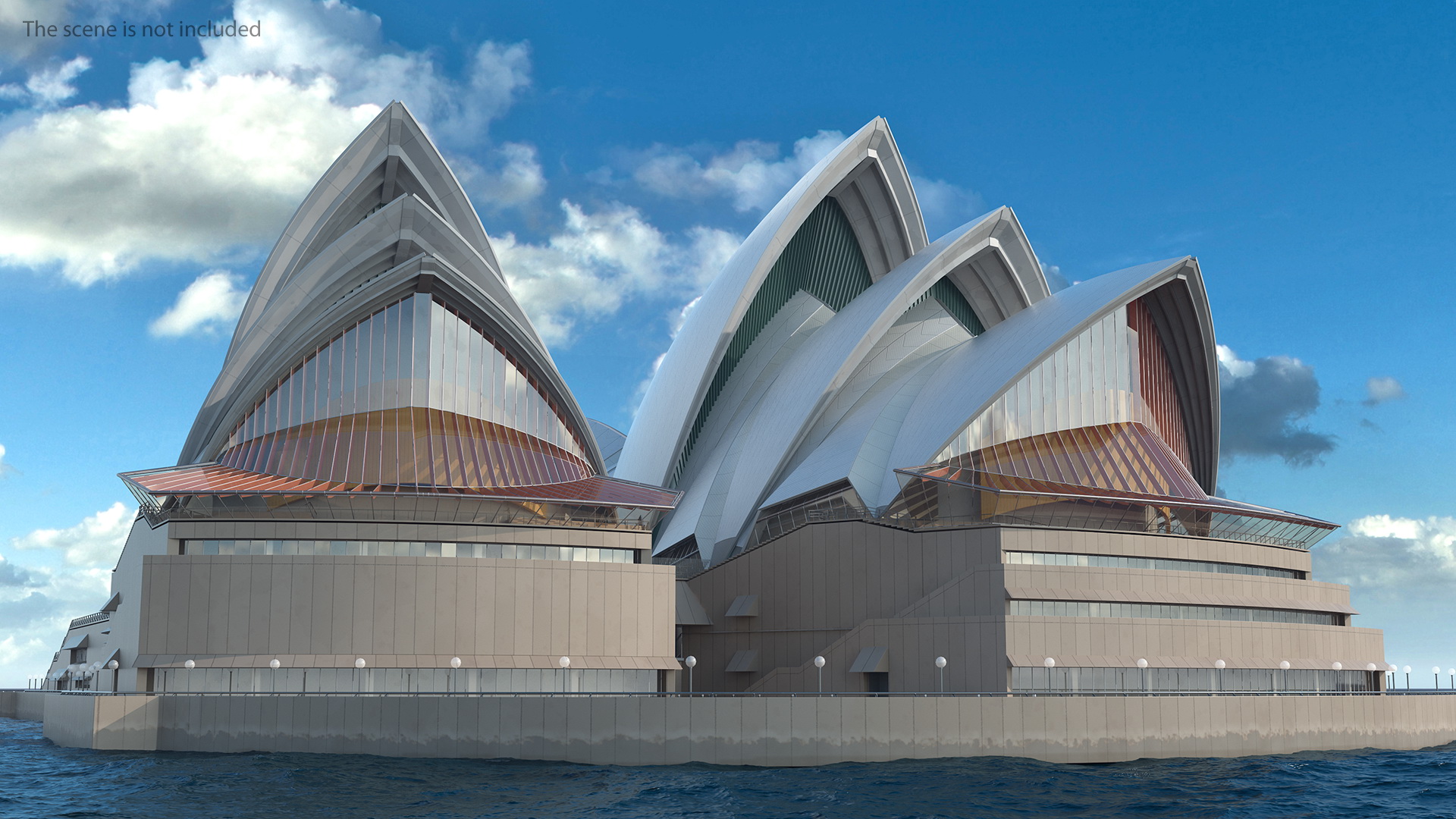 3D Sydney Opera House Performing Arts Centre