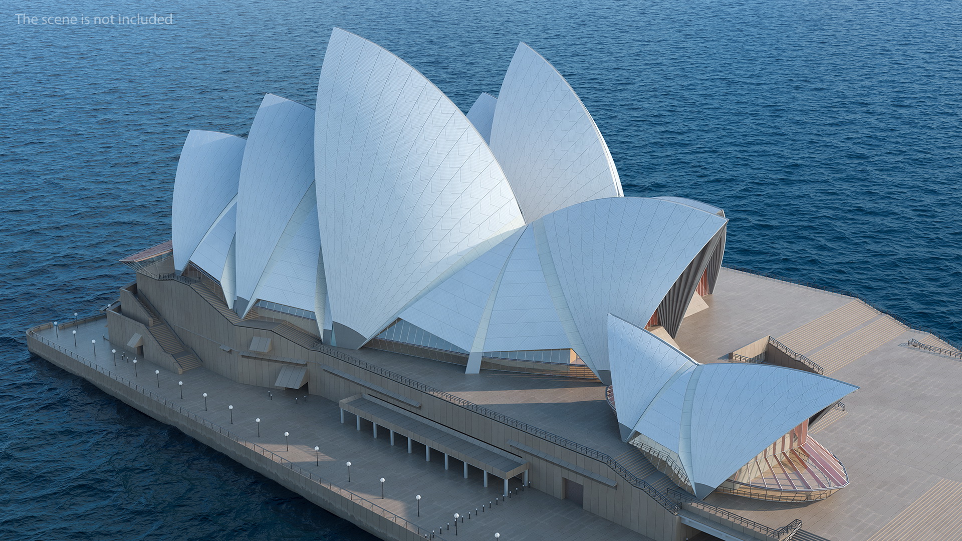 3D Sydney Opera House Performing Arts Centre