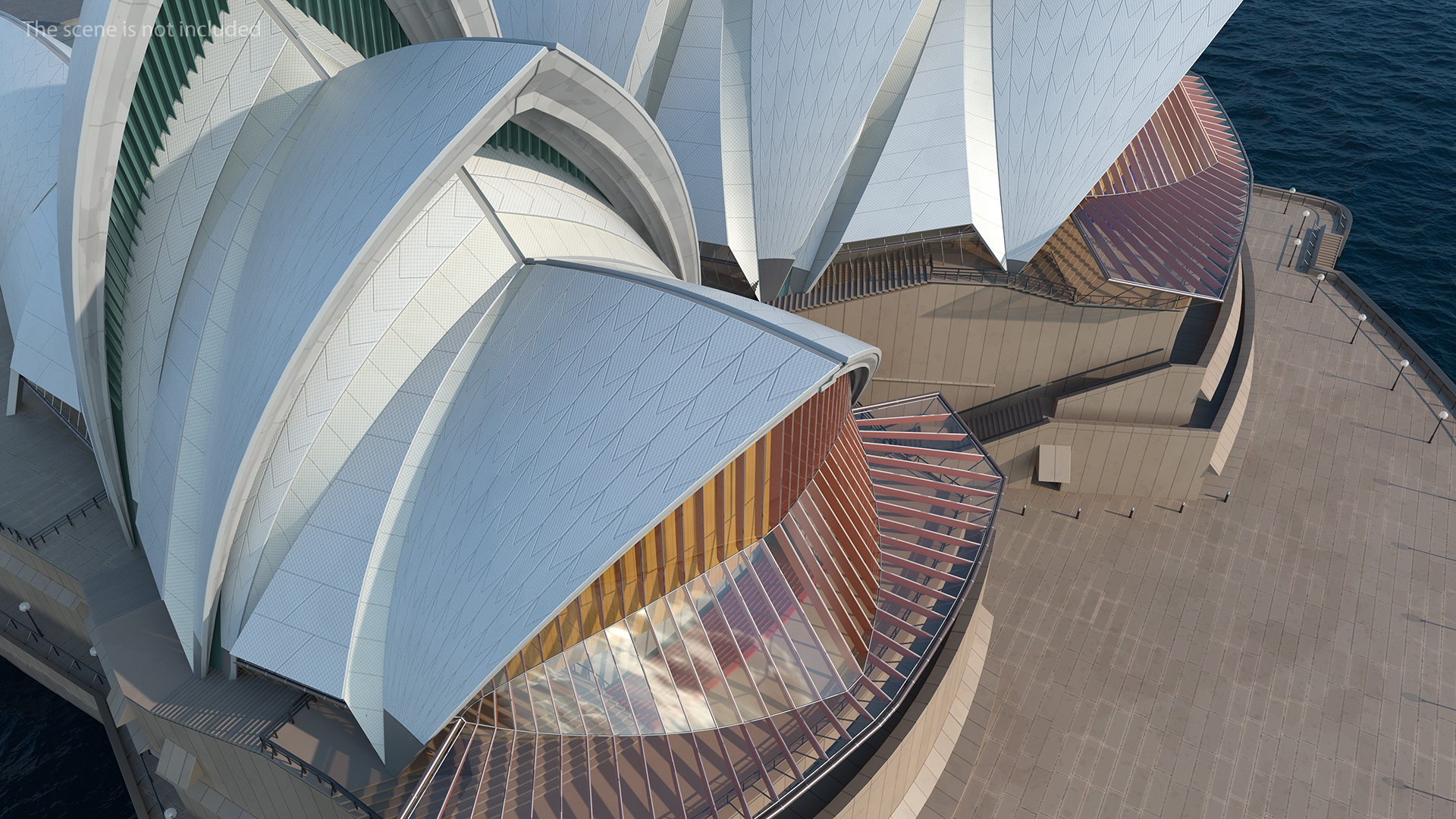 3D Sydney Opera House Performing Arts Centre