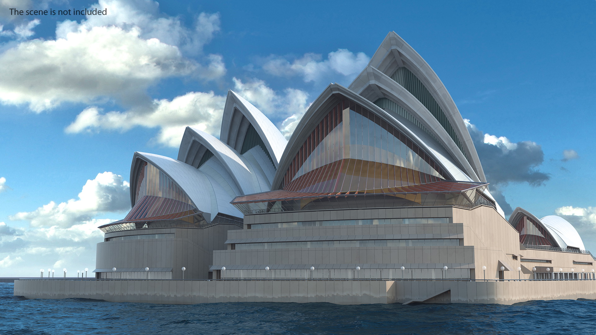 3D Sydney Opera House Performing Arts Centre