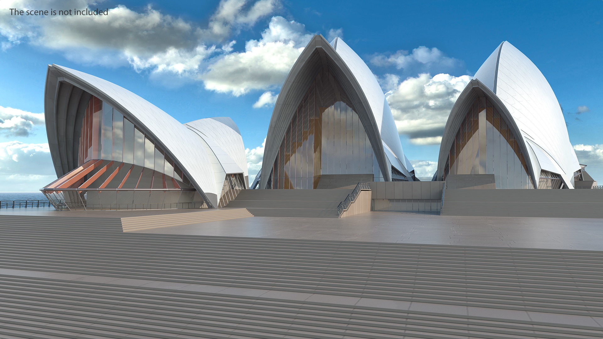 3D Sydney Opera House Performing Arts Centre