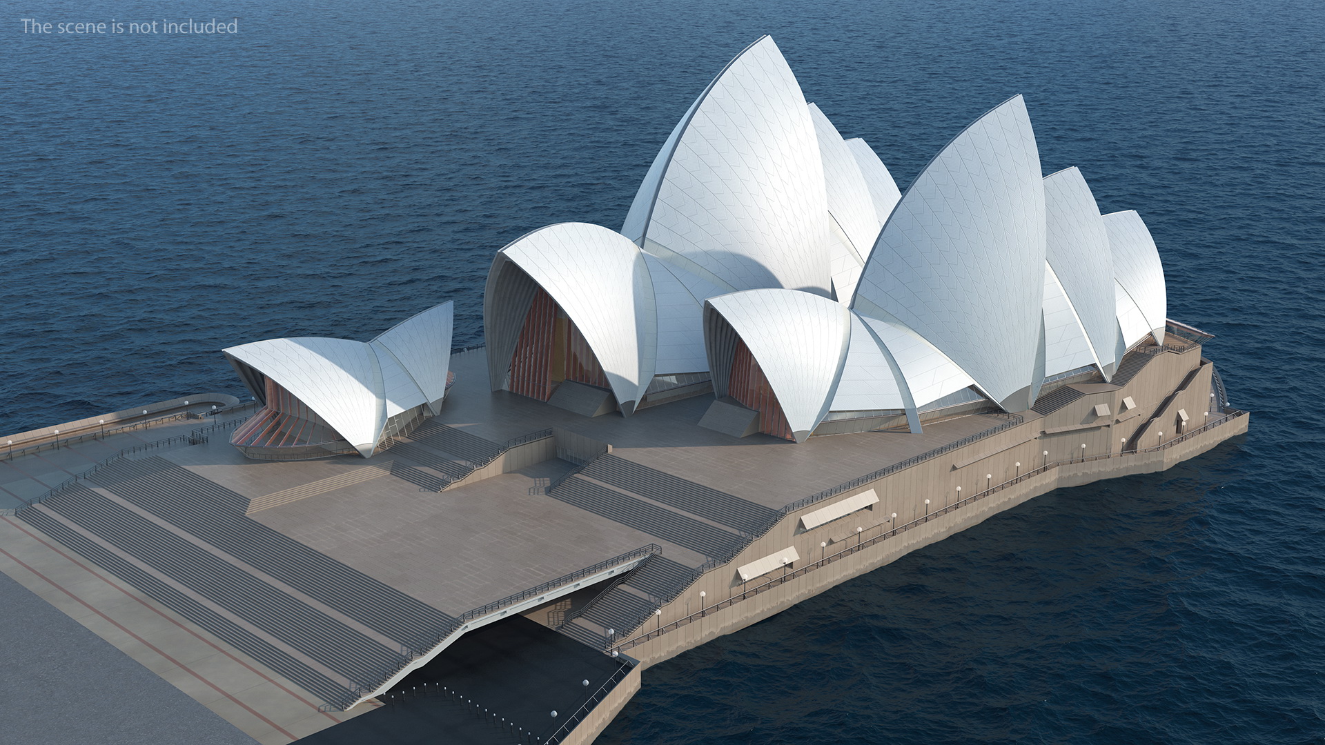 3D Sydney Opera House Performing Arts Centre